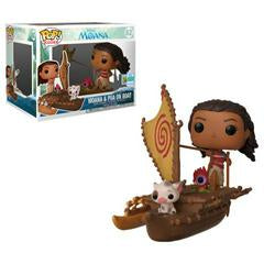 Funko Pop! Rides Disney Moana Moana & Pua On Boat Funko Exclusive #62