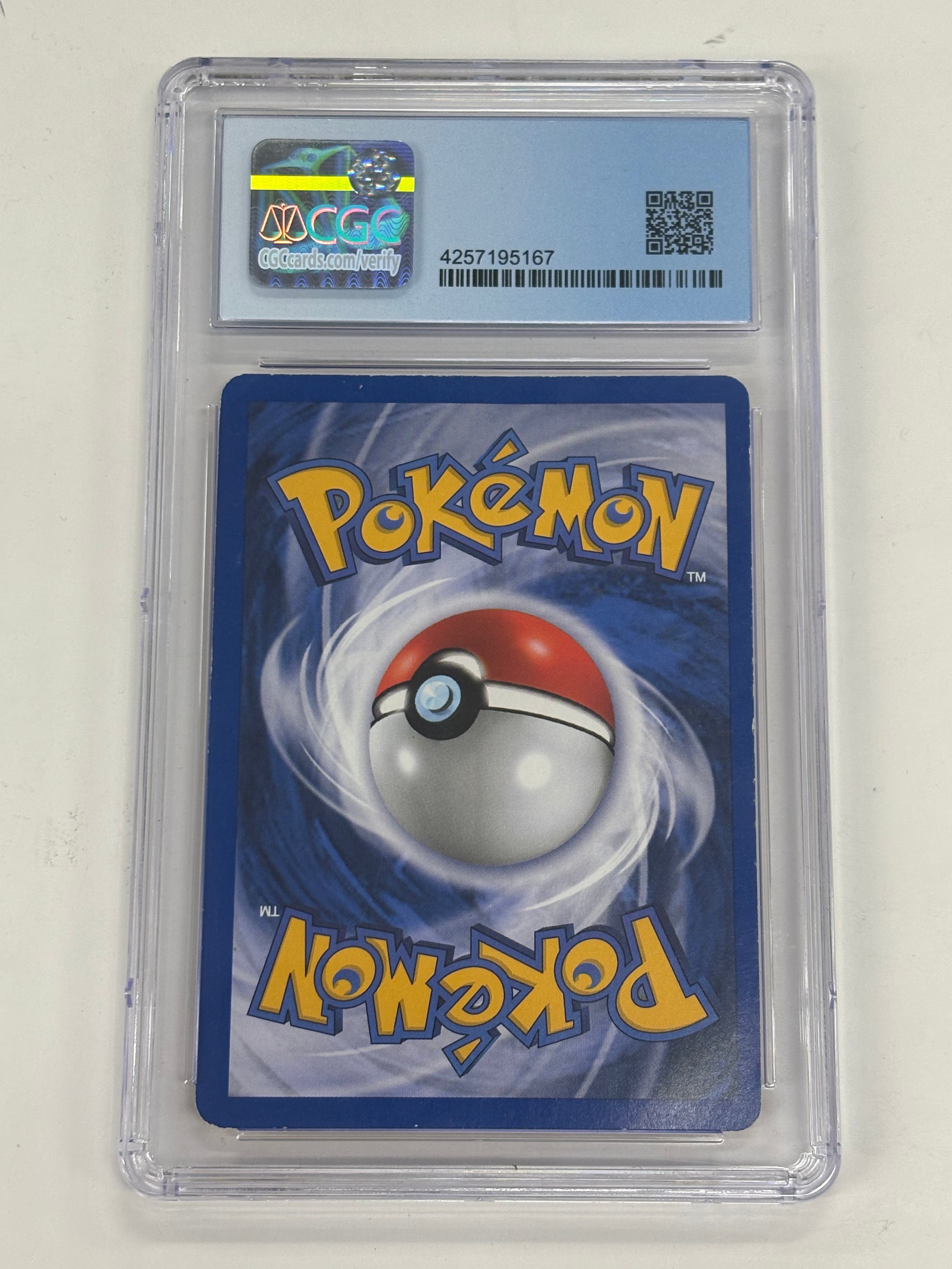 Pokémon TCG - CGC Excellent 5 Pokémon League Black Star Promo Eevee #11 Holo