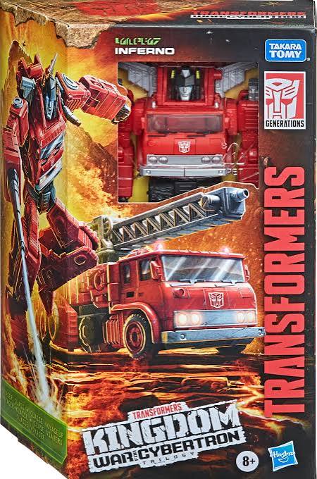 Hasbro Takara Tomy Transformers Generations War For Cybertron Kingdom Inferno Action Figure