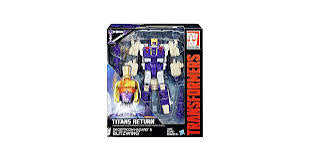 Hasbro Takara Tomy Transformers Generations Titans Return Decepticon Hazard & Blitzwing Action Figure