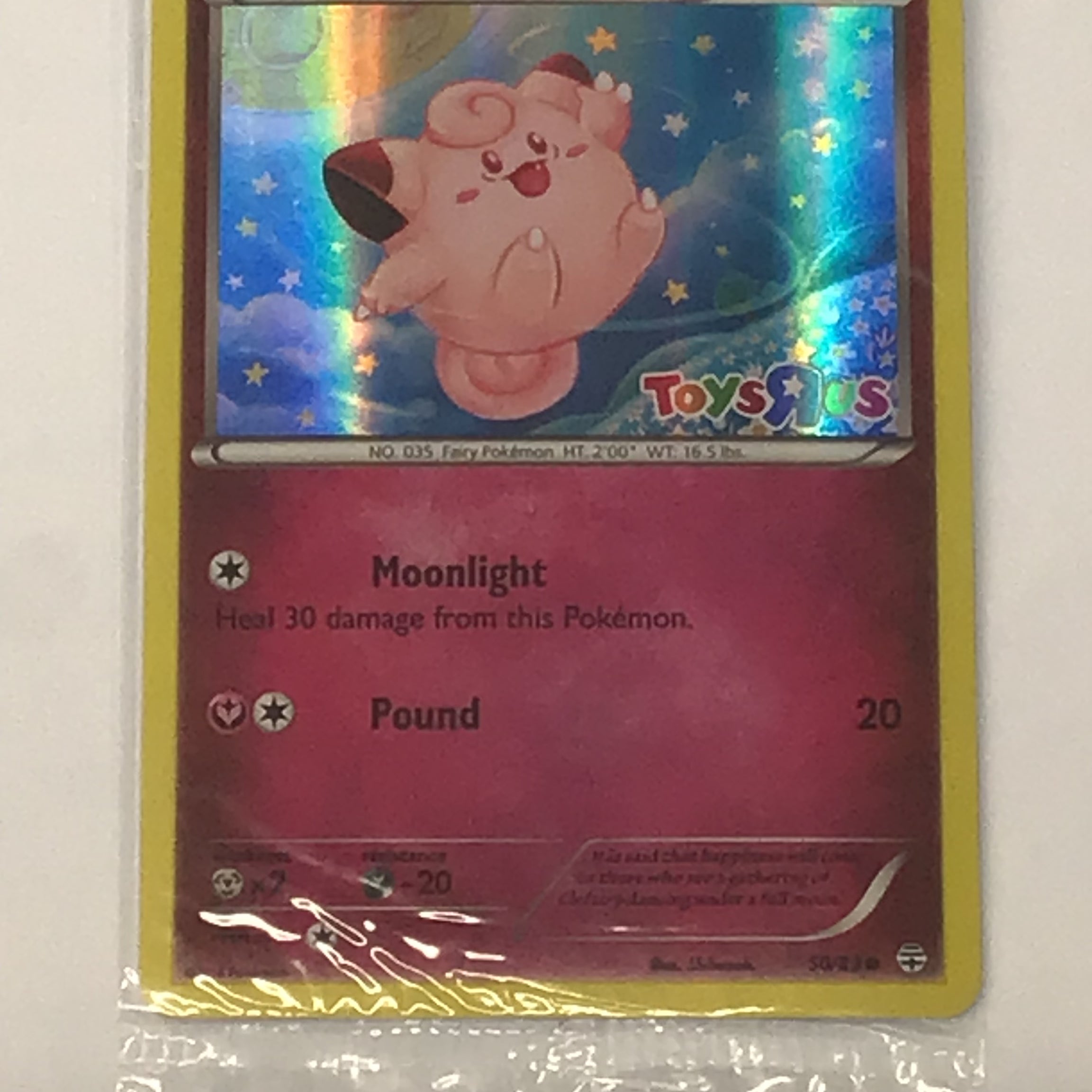 Pokémon TCG - Toys R Us Promo Clefairy Sealed 50/83 NM