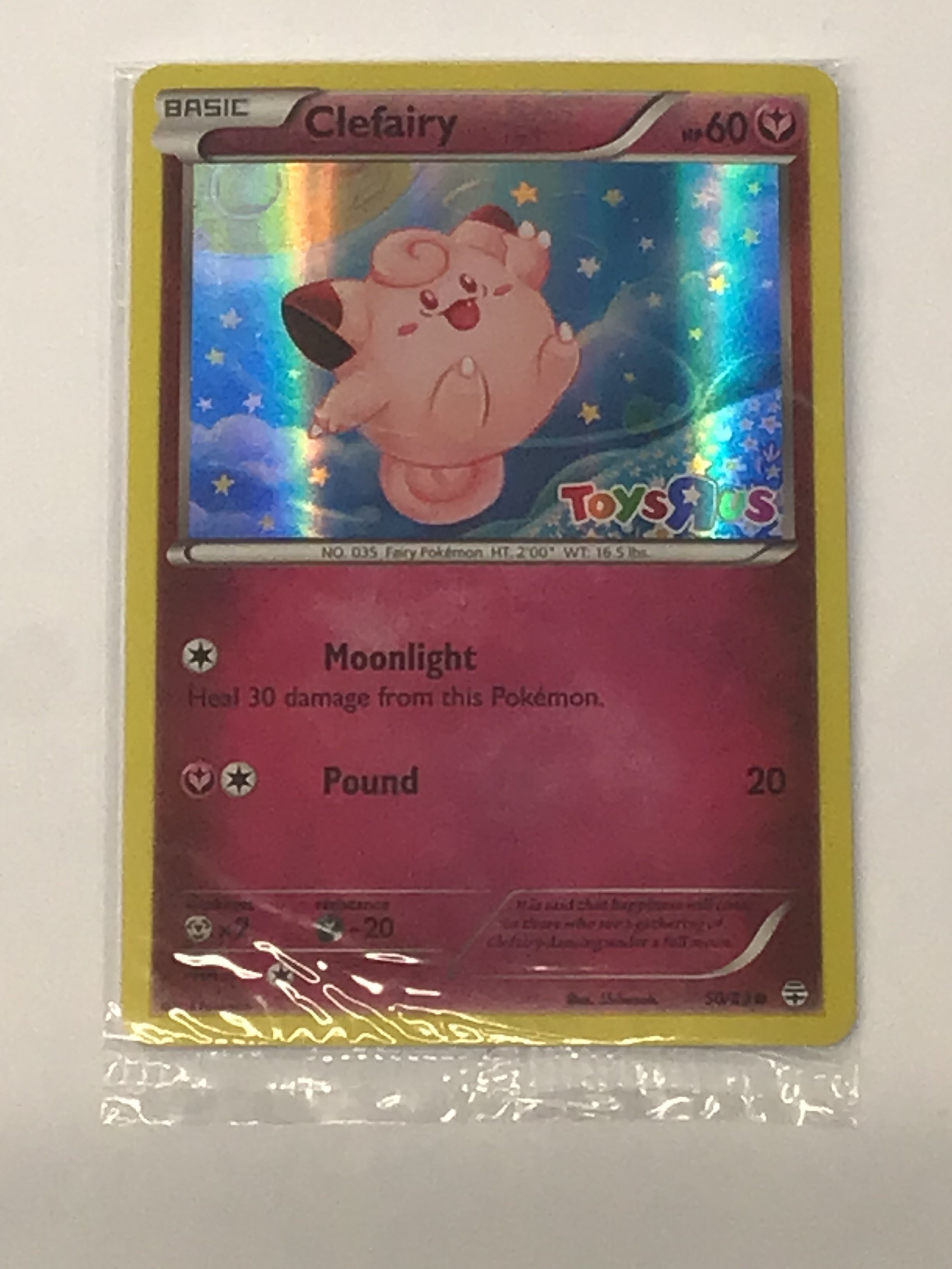 Pokémon TCG - Toys R Us Promo Clefairy Sealed 50/83 NM