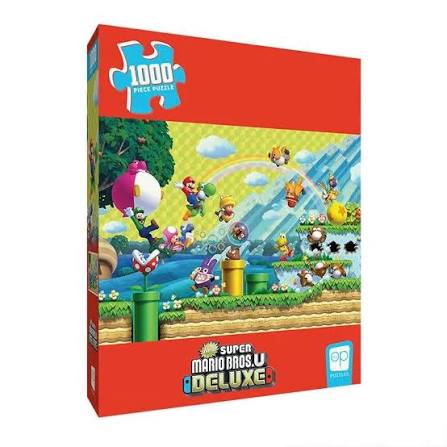 The OP Puzzles New Super Mario Bros.U Deluxe Jigsaw Puzzle