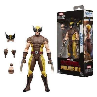 Hasbro Marvel Legends Series Deadpool & Wolverine Wolverine (Brown Suit) Action Figure
