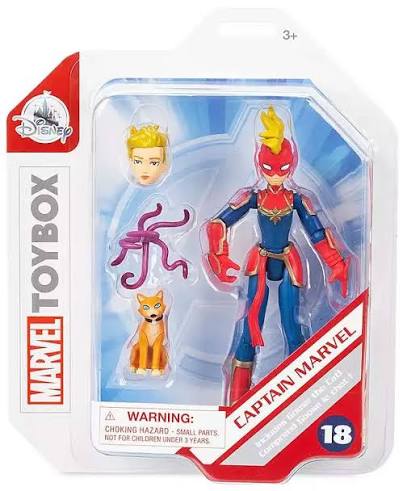 Disney Store Marvel Toybox Captain Marvel #18 Action Figure