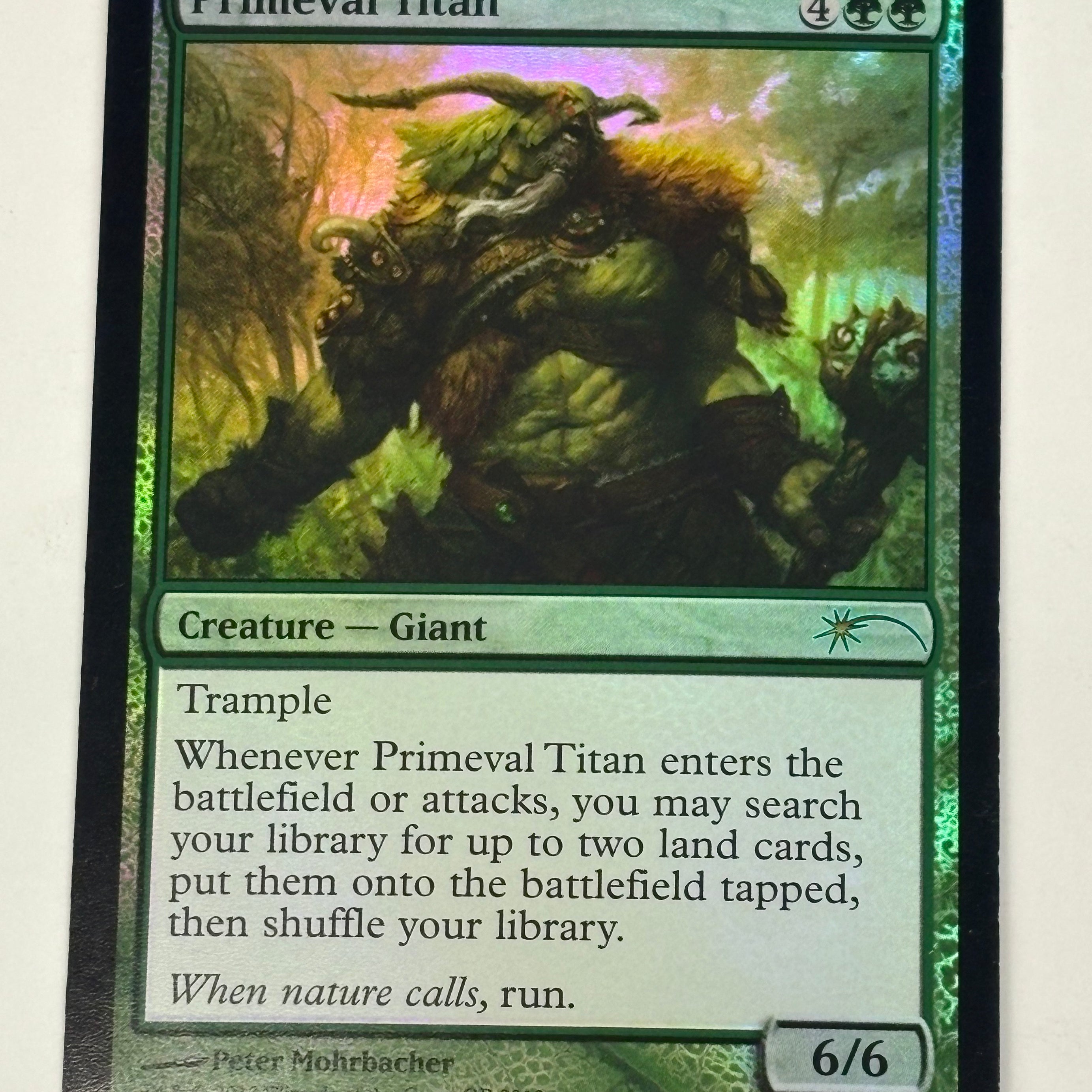 Magic the Gathering TCG - Grand Prix Promos Primeval Titan (Foil) GP 2013a NM