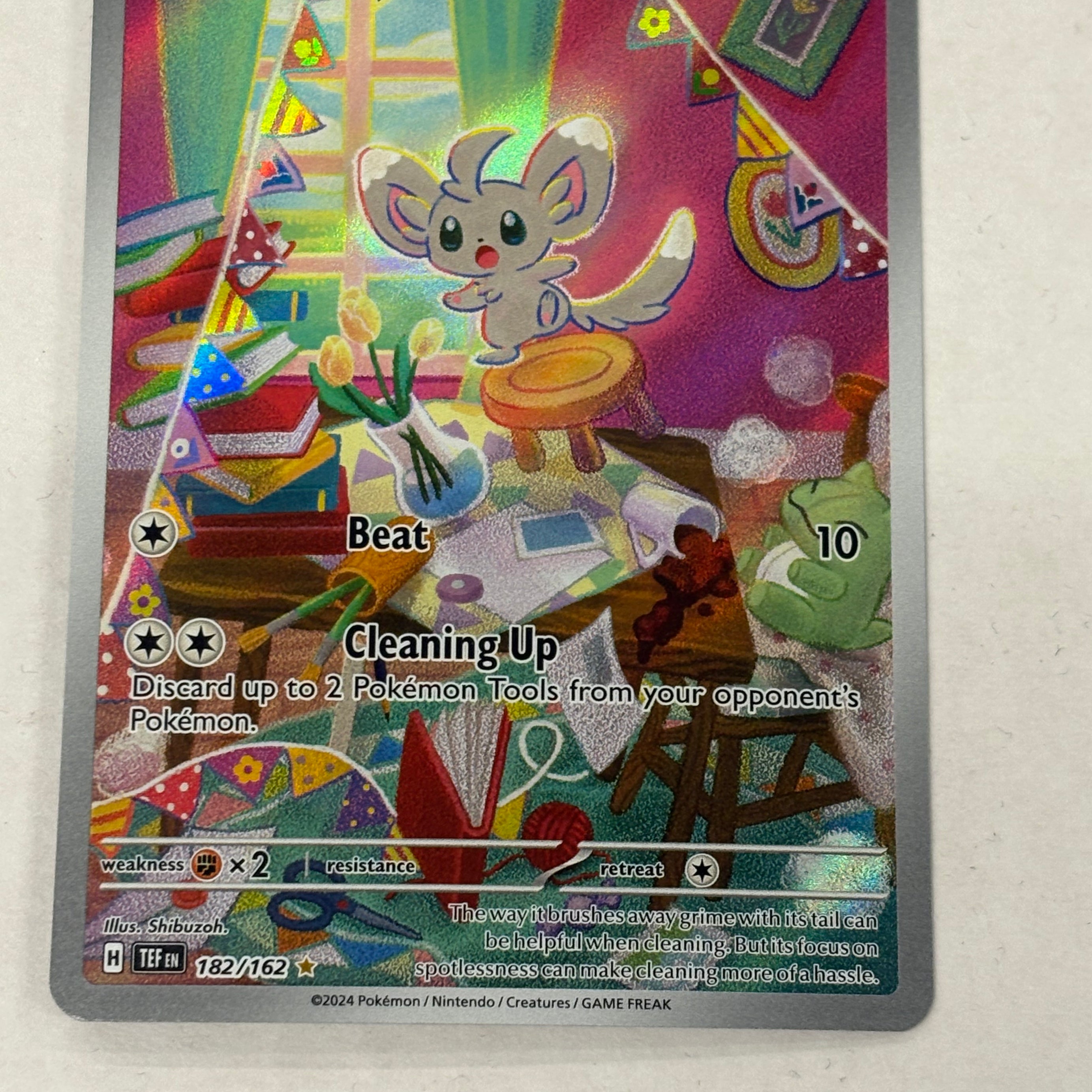 Pokémon TCG - Temporal Forces Minccino 182/162 NM