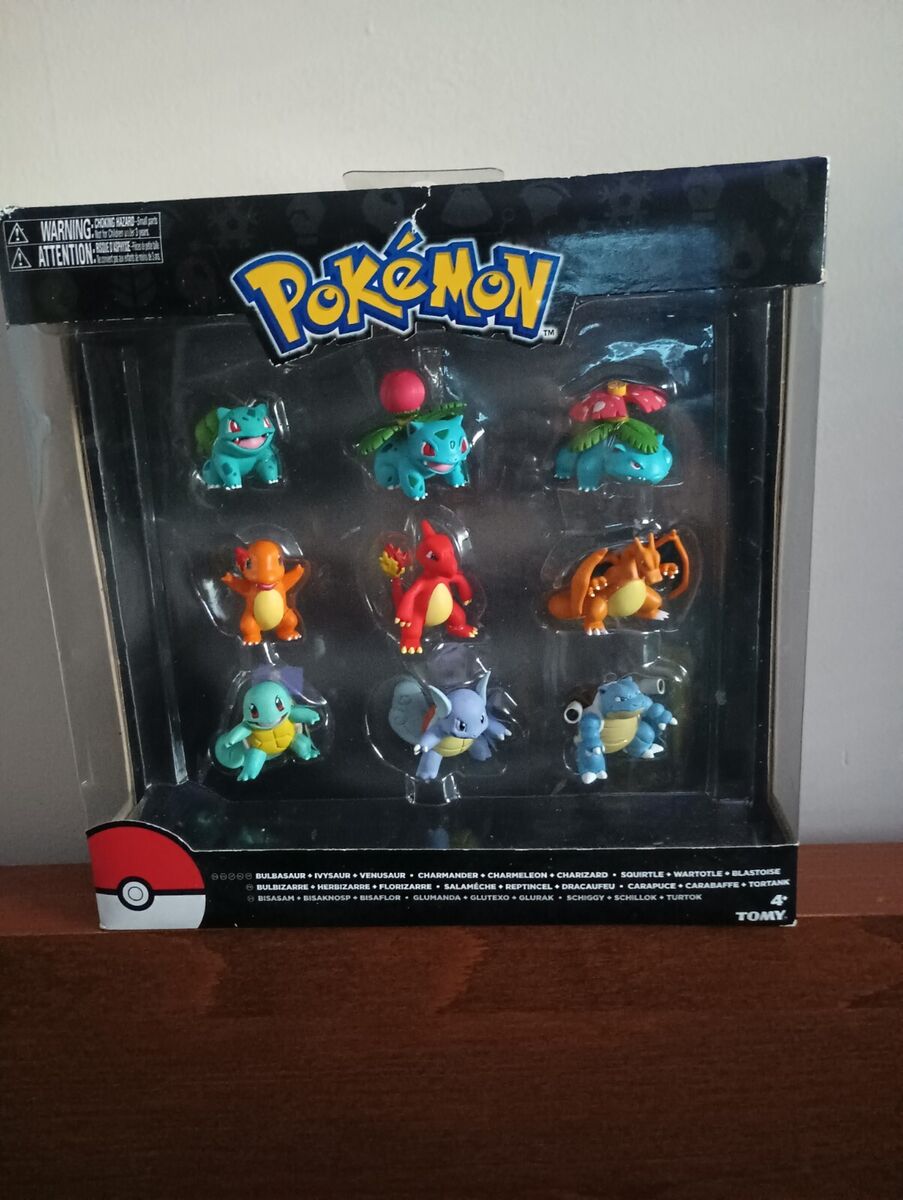 TOMY Pokemon Piece Kanto Starter Set Bulbasaur/Charmander