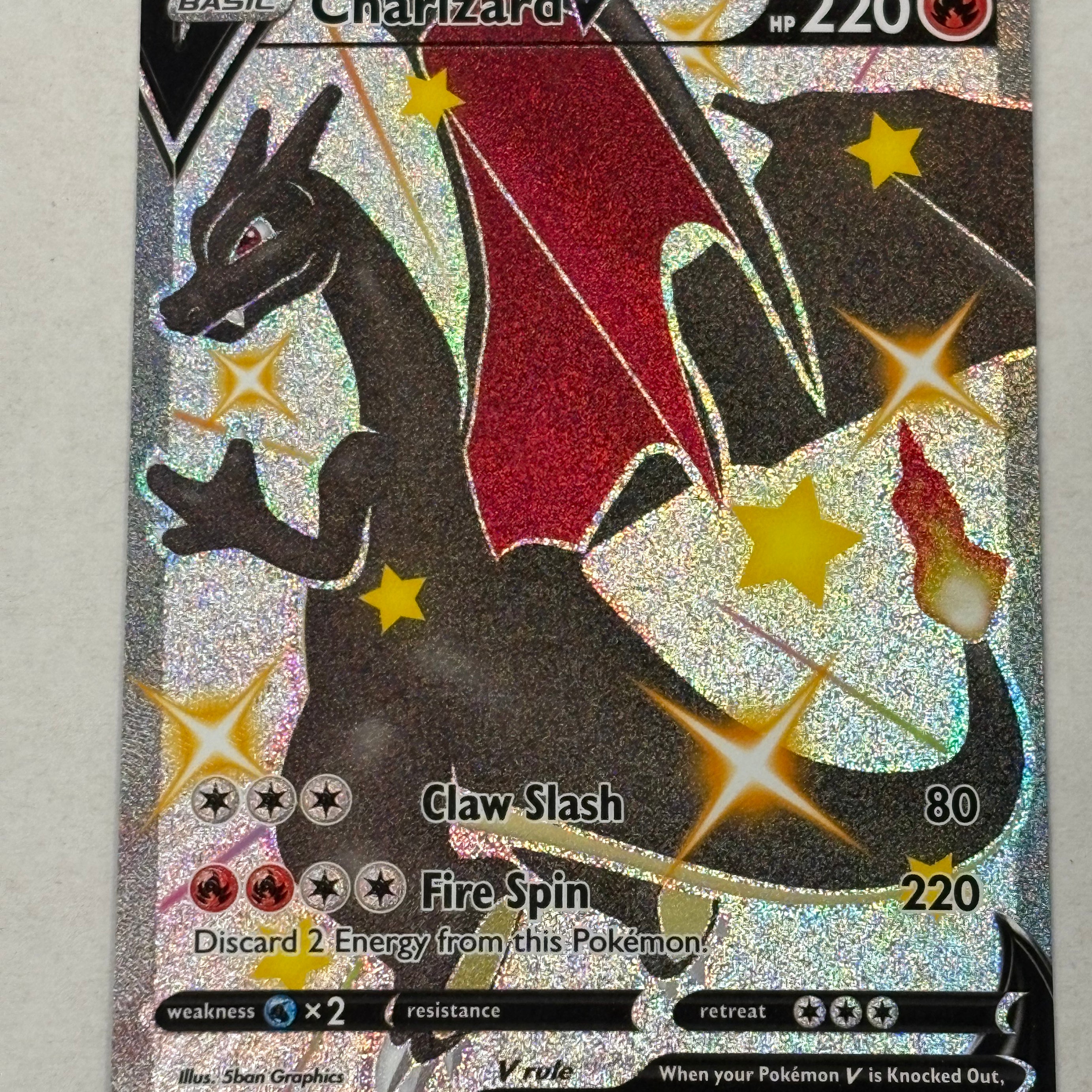 Pokémon TCG - Champion’s Path Charizard V 079/073 NM