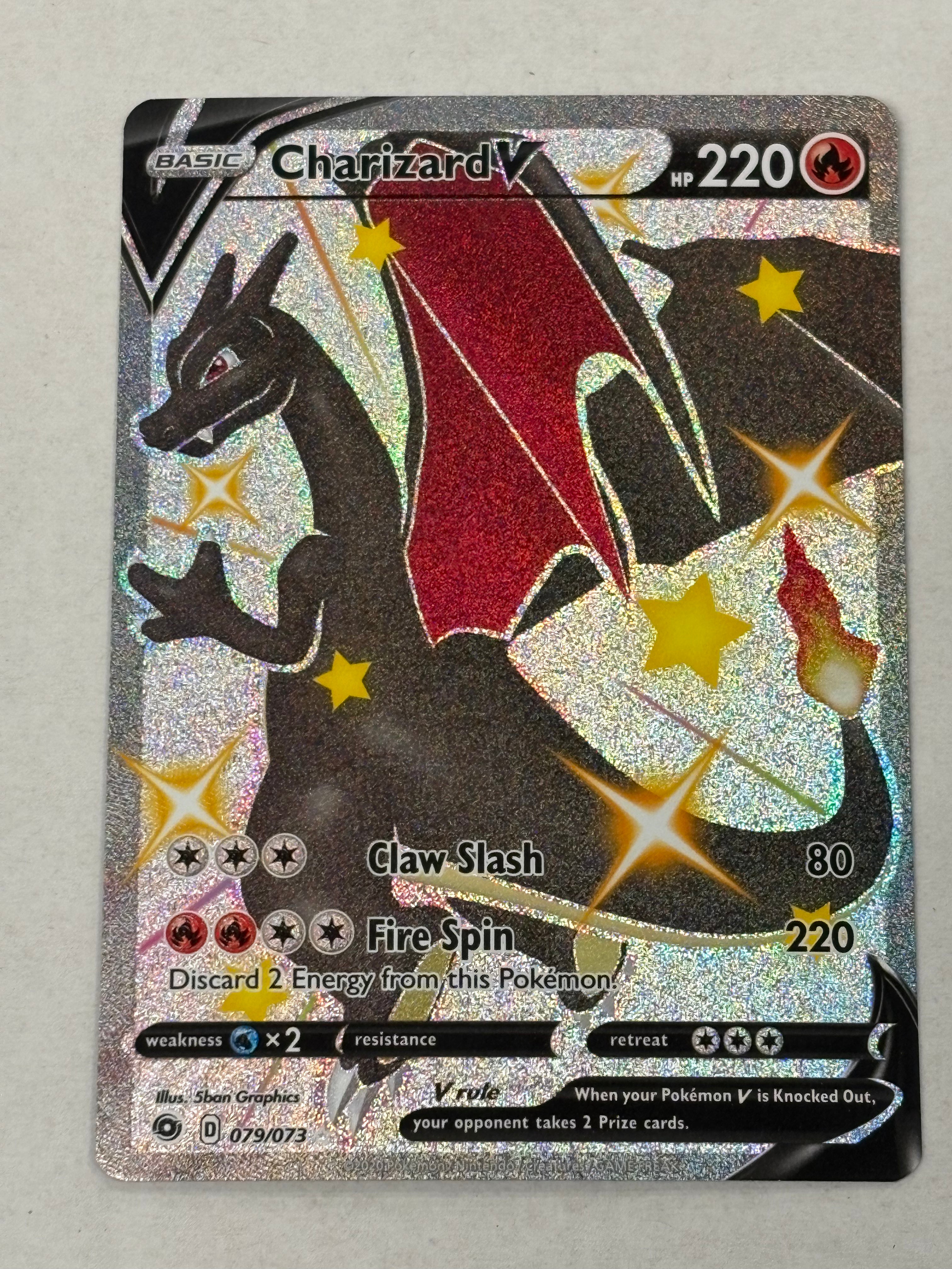 Pokémon TCG - Champion’s Path Charizard V 079/073 NM