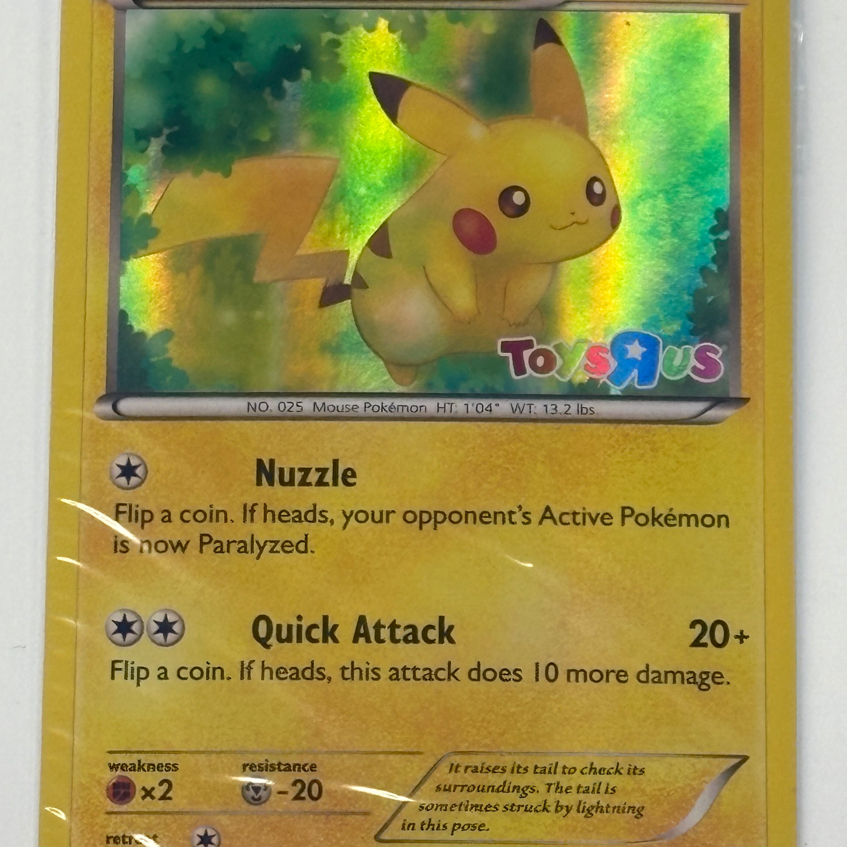 Pokémon TCG - Toys R Us Promo Pikachu Sealed 26/83 NM