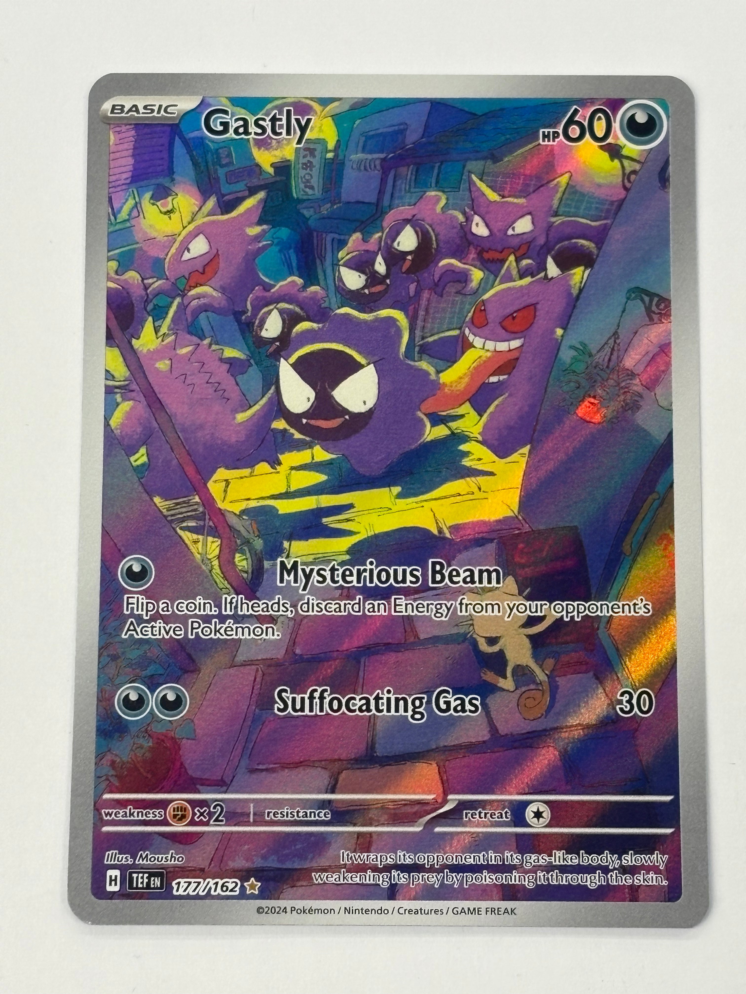 Pokémon TCG - Temporal Forces Gastly 177/162 NM