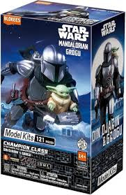 Blokees Champion Class Star Wars The Mandalorian and Grogu Model Kit Action Figure