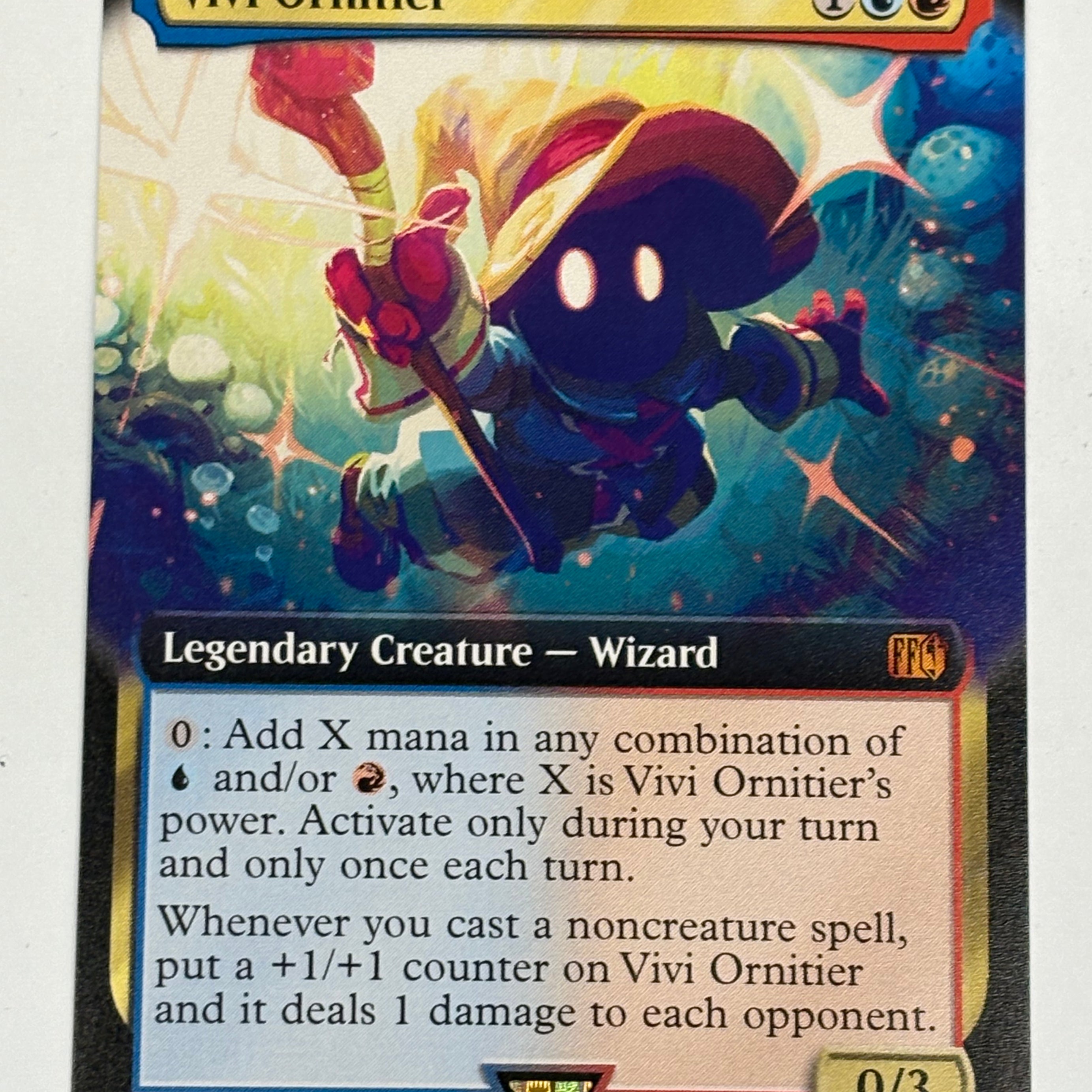Magic the Gathering TCG - Final Fantasy Vivi Ornitier 0248 Extended Art NM