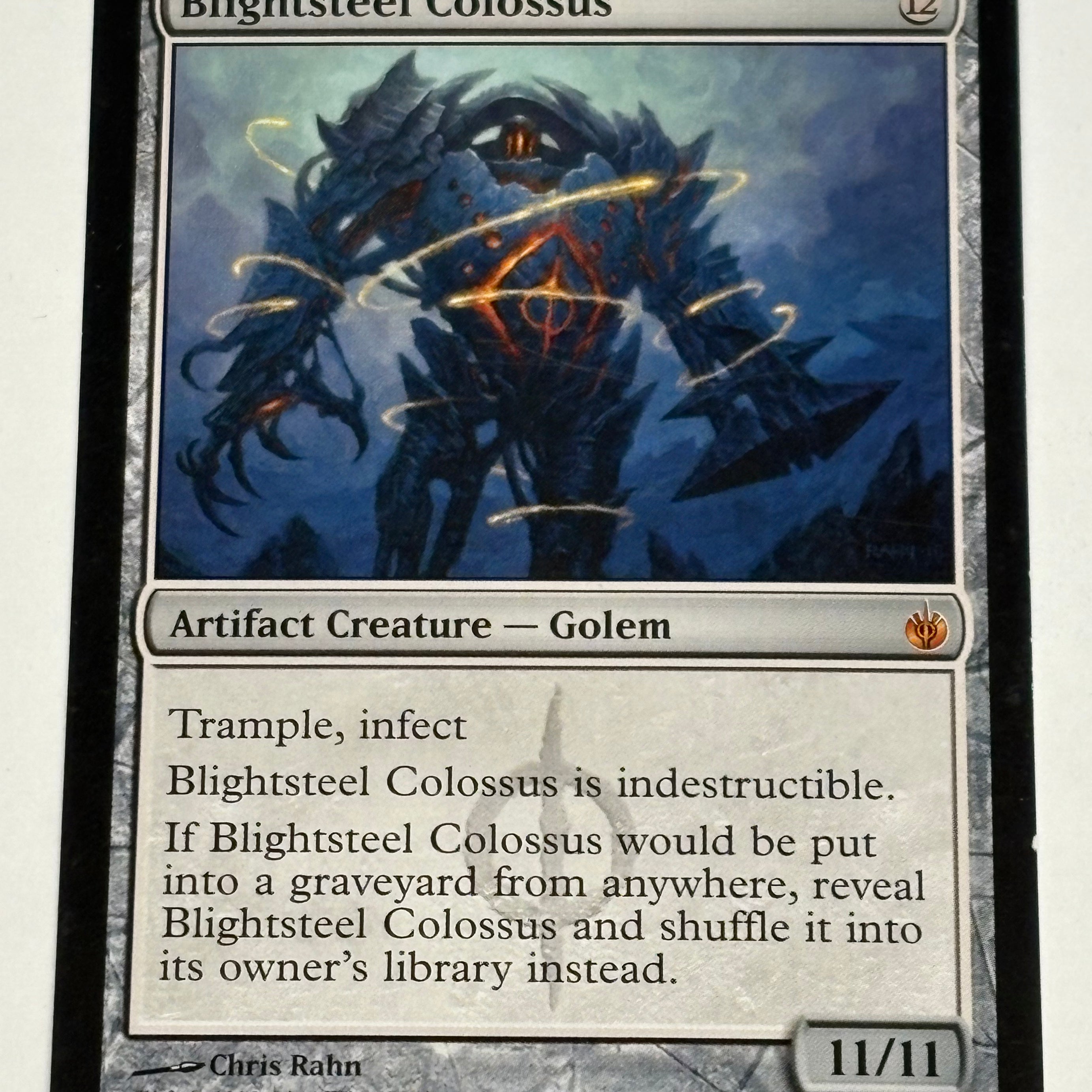 Magic The Gathering TCG - Mirrodin Besieged Blightsteel Colossus 99/155 NM