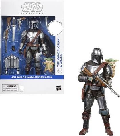 Hasbro Star Wars The Black Series The Mandalorian and Grogu 01 Action Figure