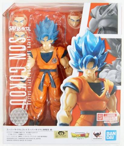 Bandai Dragon Ball Super Broly Super Saiyan God Super Saiyan Son Goku Action Figure