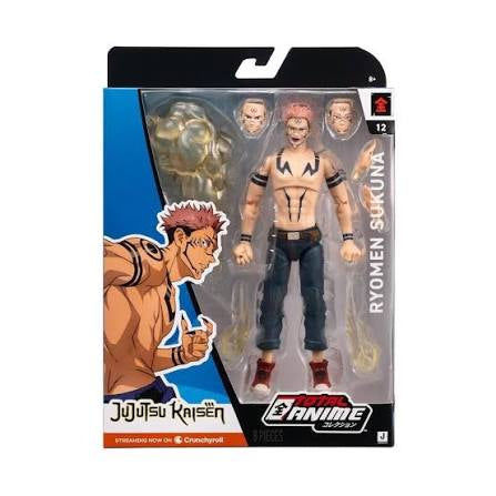 Jazwares Total Anime Jujutsu Kaisen Ryomen Sukuna Action Figure