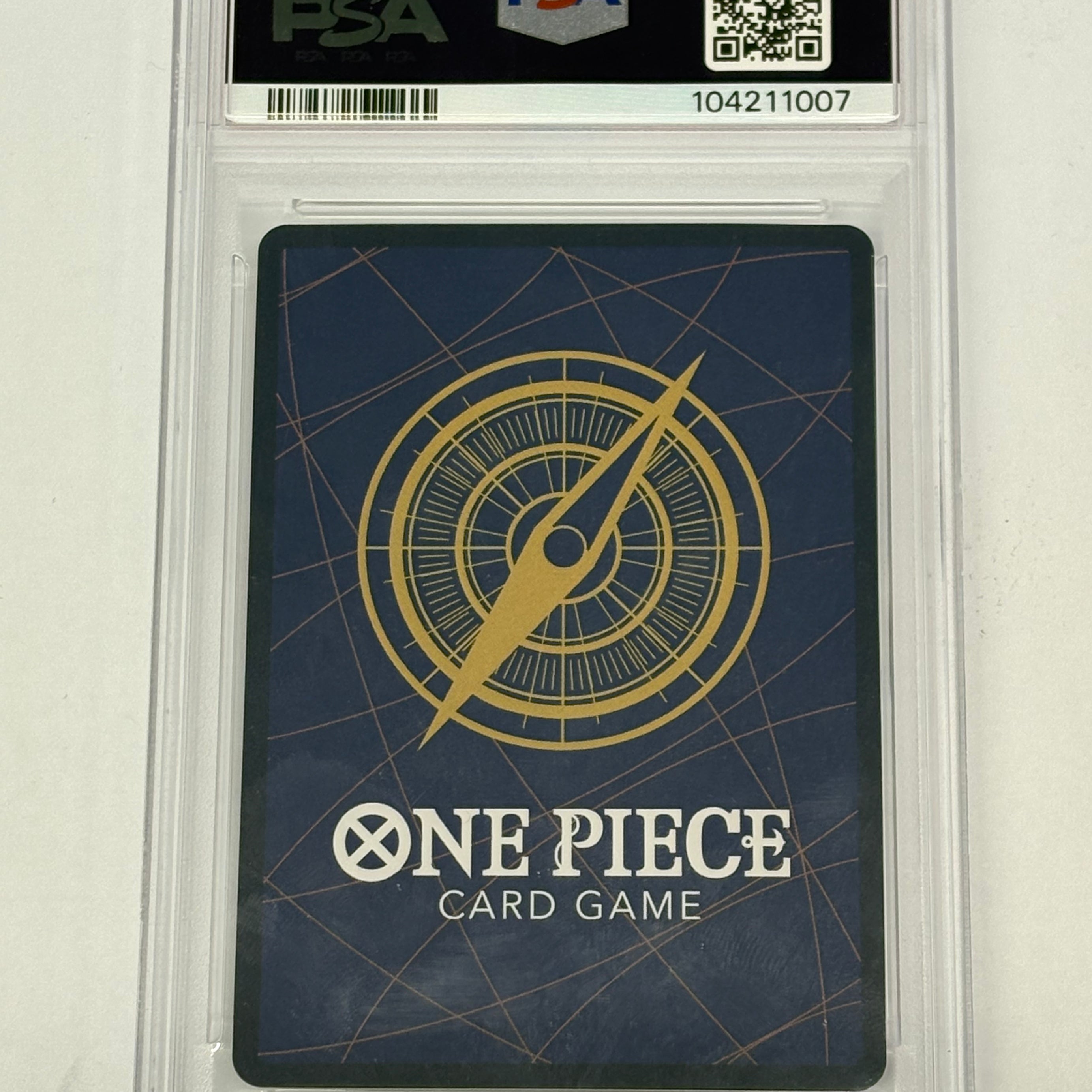 One Piece TCG - PSA GEM MT 10 Monkey D. Luffy P-043 Convention Exclusive-Foil