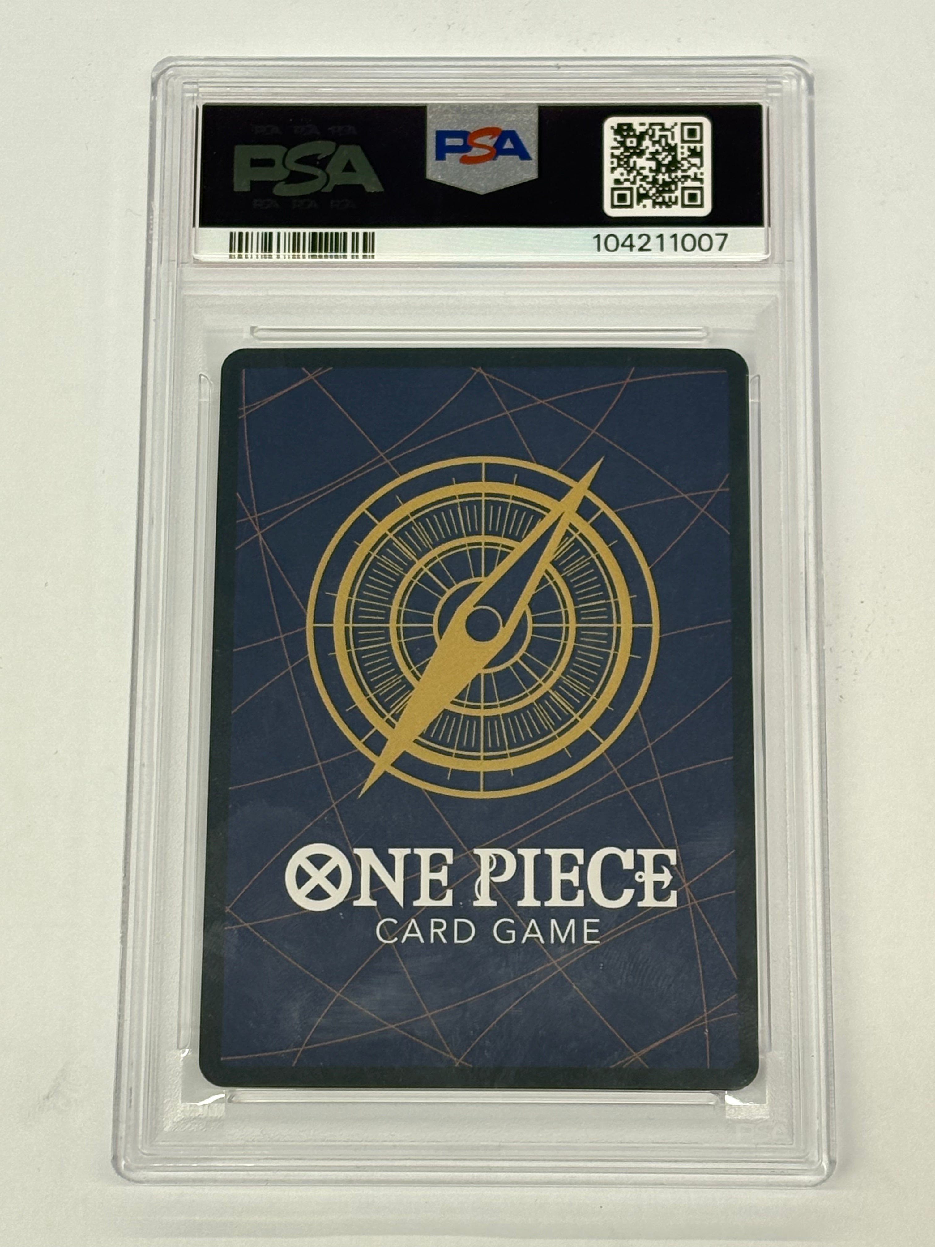 One Piece TCG - PSA GEM MT 10 Monkey D. Luffy P-043 Convention Exclusive-Foil