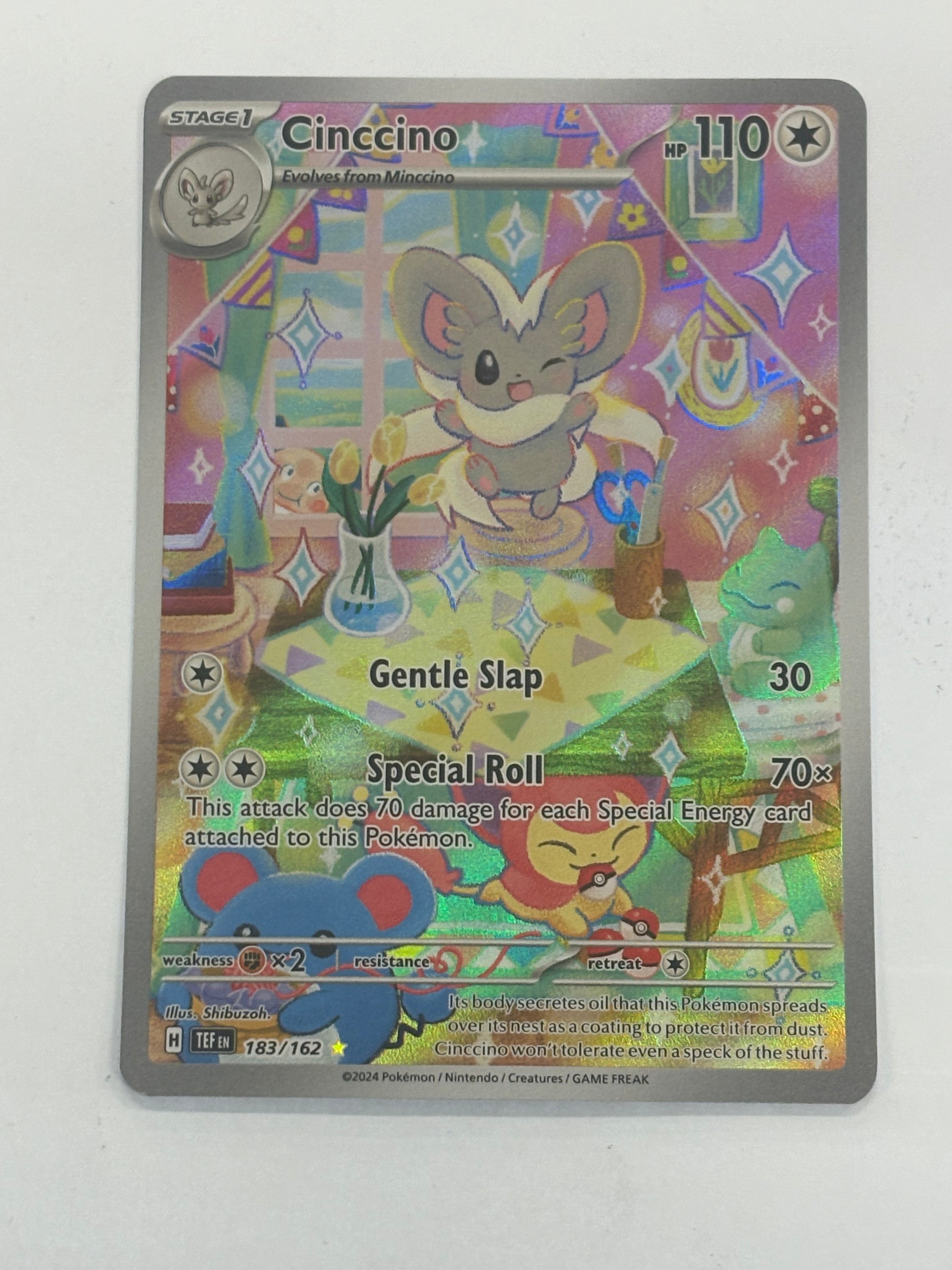 Pokémon TCG - Temporal Forces Cinccino 183/162 NM