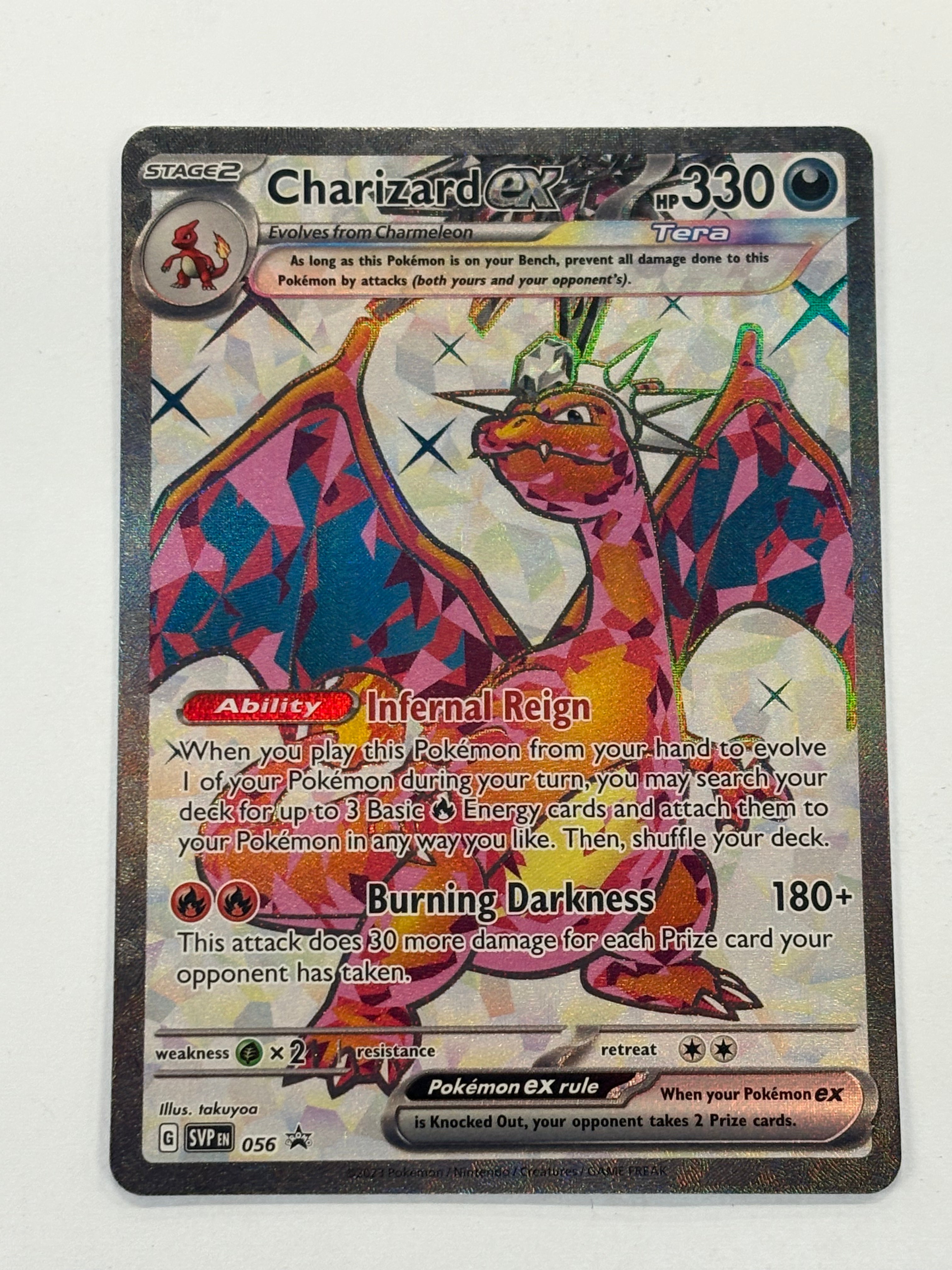 Pokémon TCG - Scarlet & Violet Promo Charizard 056 NM