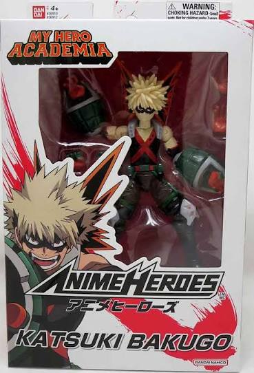 Bandai Anime Heroes My Hero Academia Katsuki Bakugo Action Figure