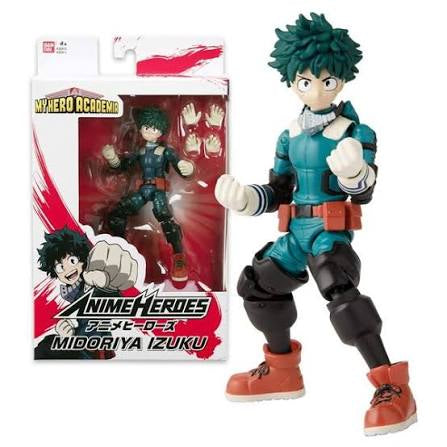 Bandai Anime Heroes My Hero Academia Izuku Midoriya Action Figure