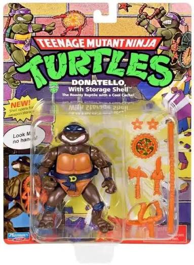 Playmates Teenage Mutant Ninja Turtles Donatello with Storage Shell Action Figure