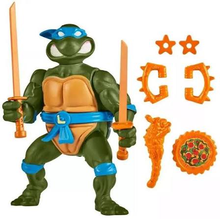Playmates Teenage Mutant Ninja Turtles Leonardo with Storage Shell Action Figure