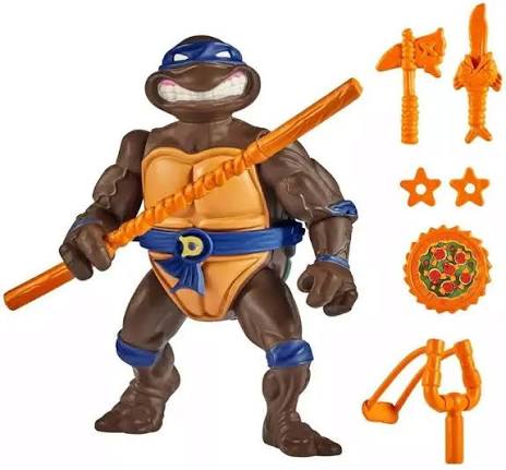 Playmates Teenage Mutant Ninja Turtles Donatello with Storage Shell Action Figure