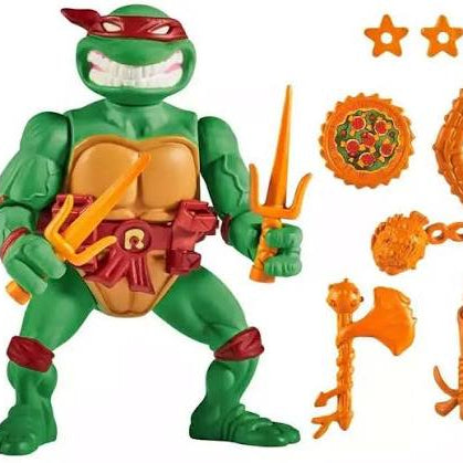 Playmates Teenage Mutant Ninja Turtles Raphael with Storage Shell Action Figure