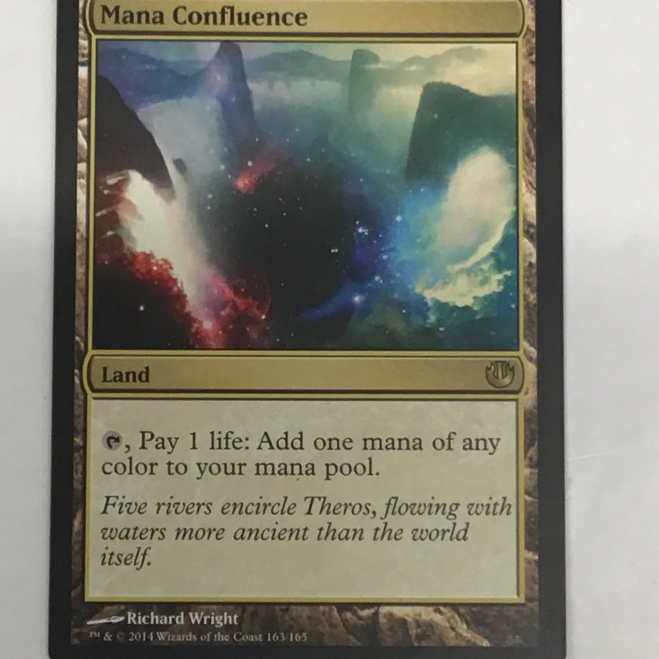 Magic the Gathering TCG - Journey into Nyx Mana Confluence 163/165 NM