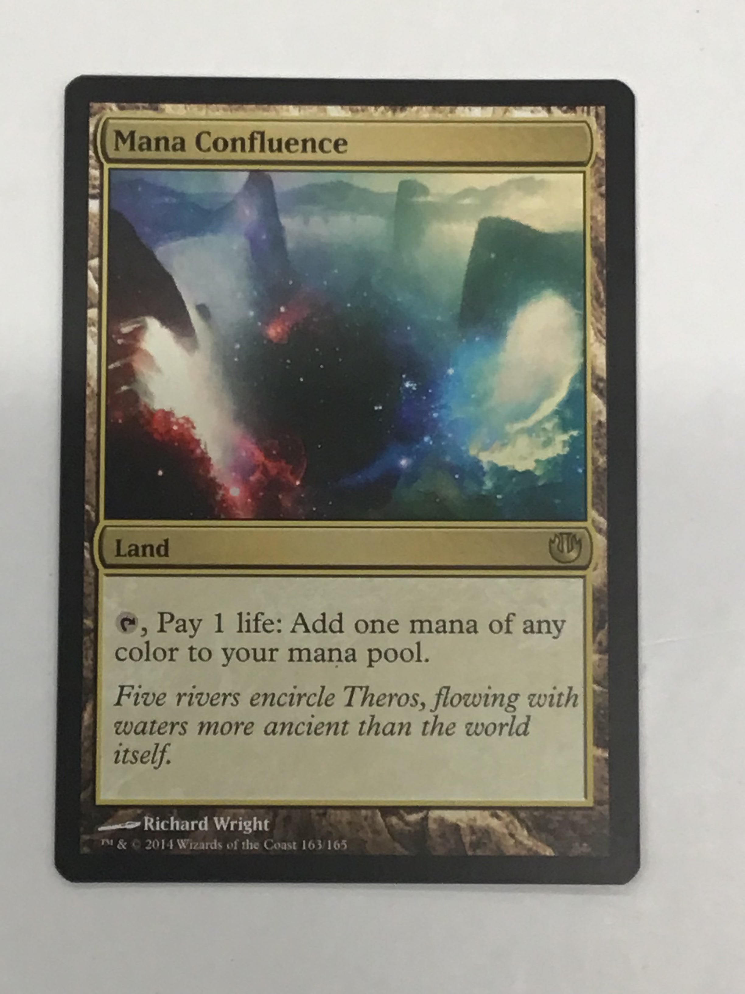 Magic the Gathering TCG - Journey into Nyx Mana Confluence 163/165 NM