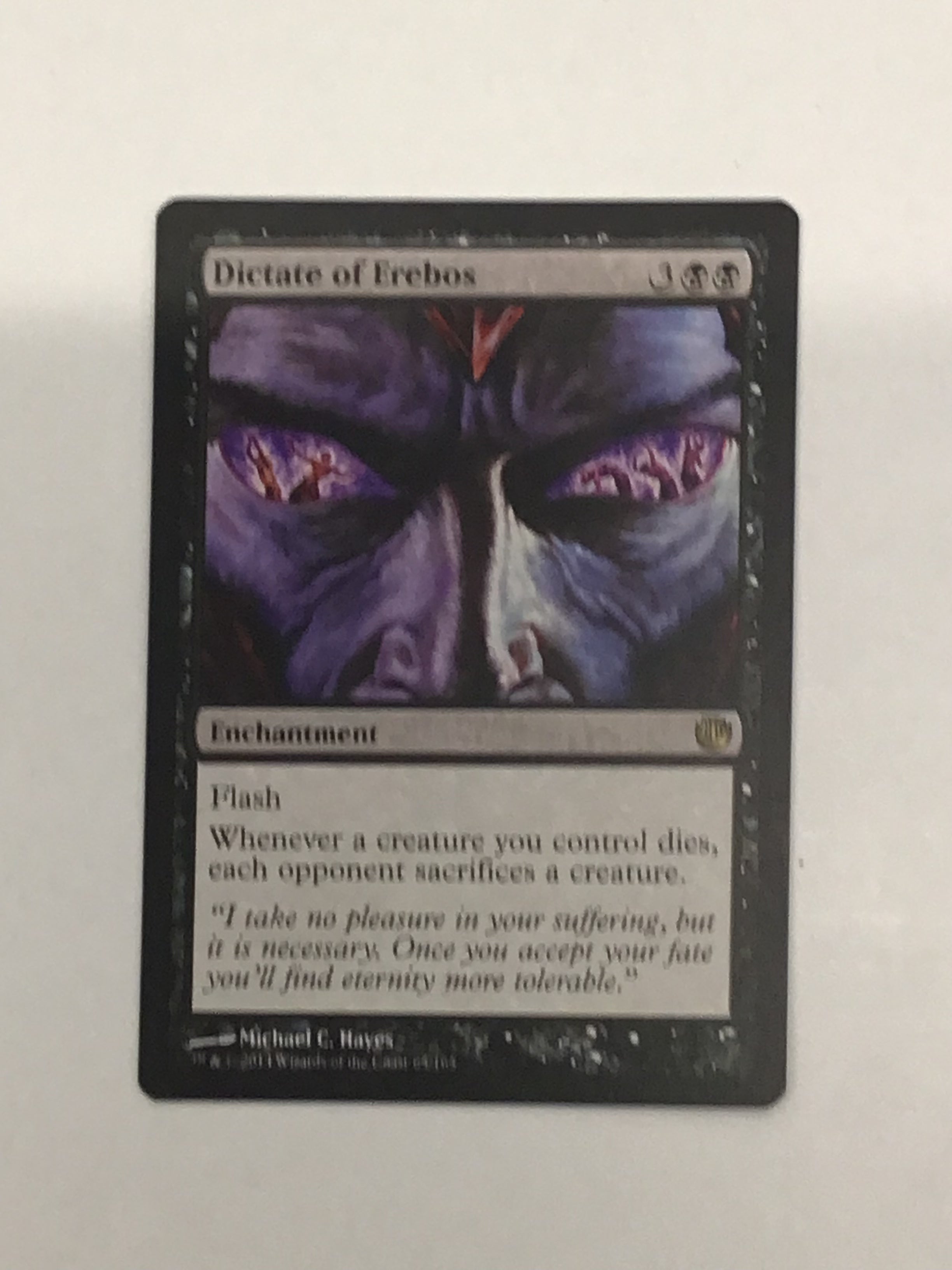 Magic the Gathering TCG - Journey into Nyx Dictate of Erebos 65/165 NM