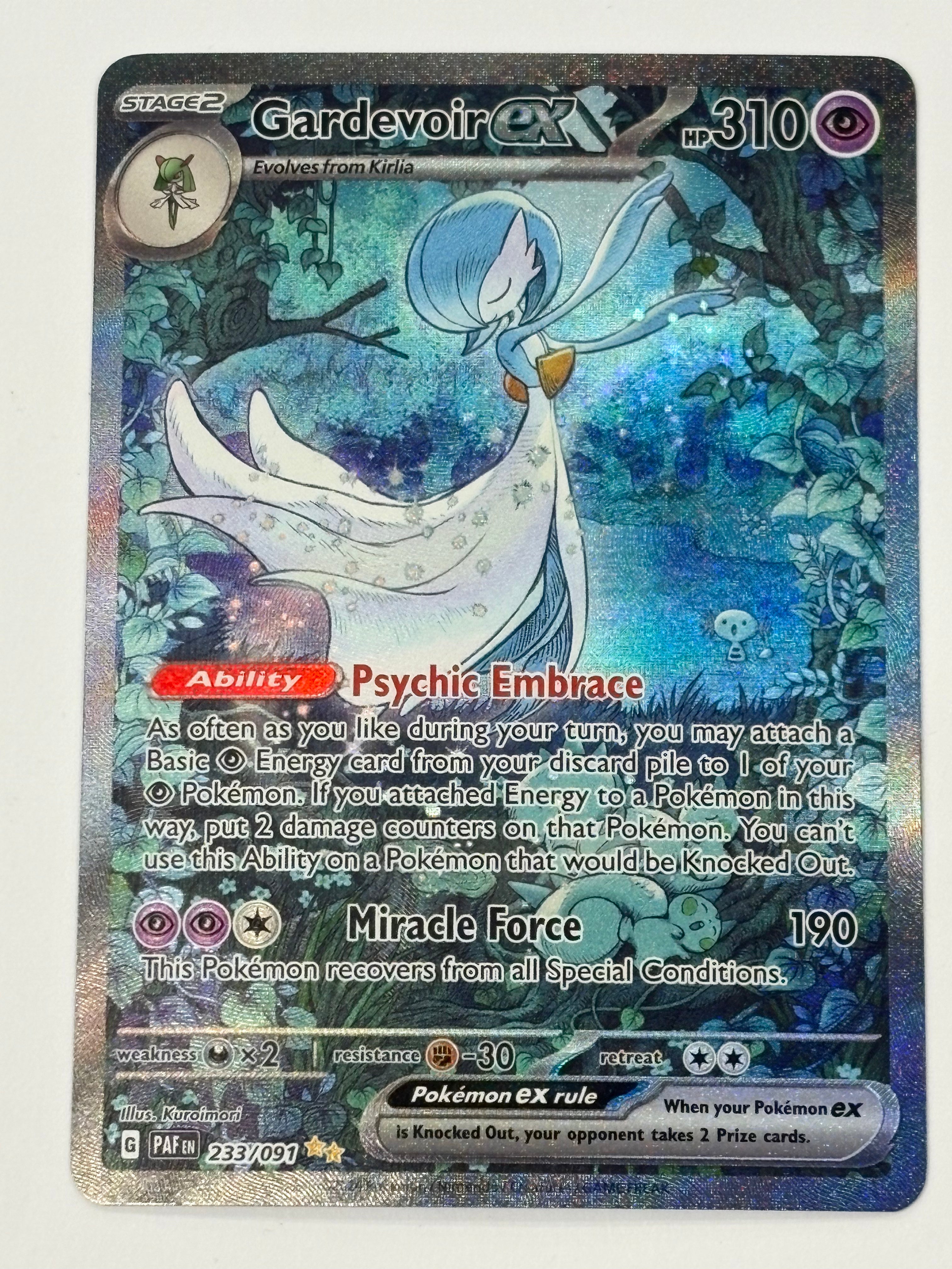 Pokémon TCG - Paldean Fates Gardevoir 233/091 NM