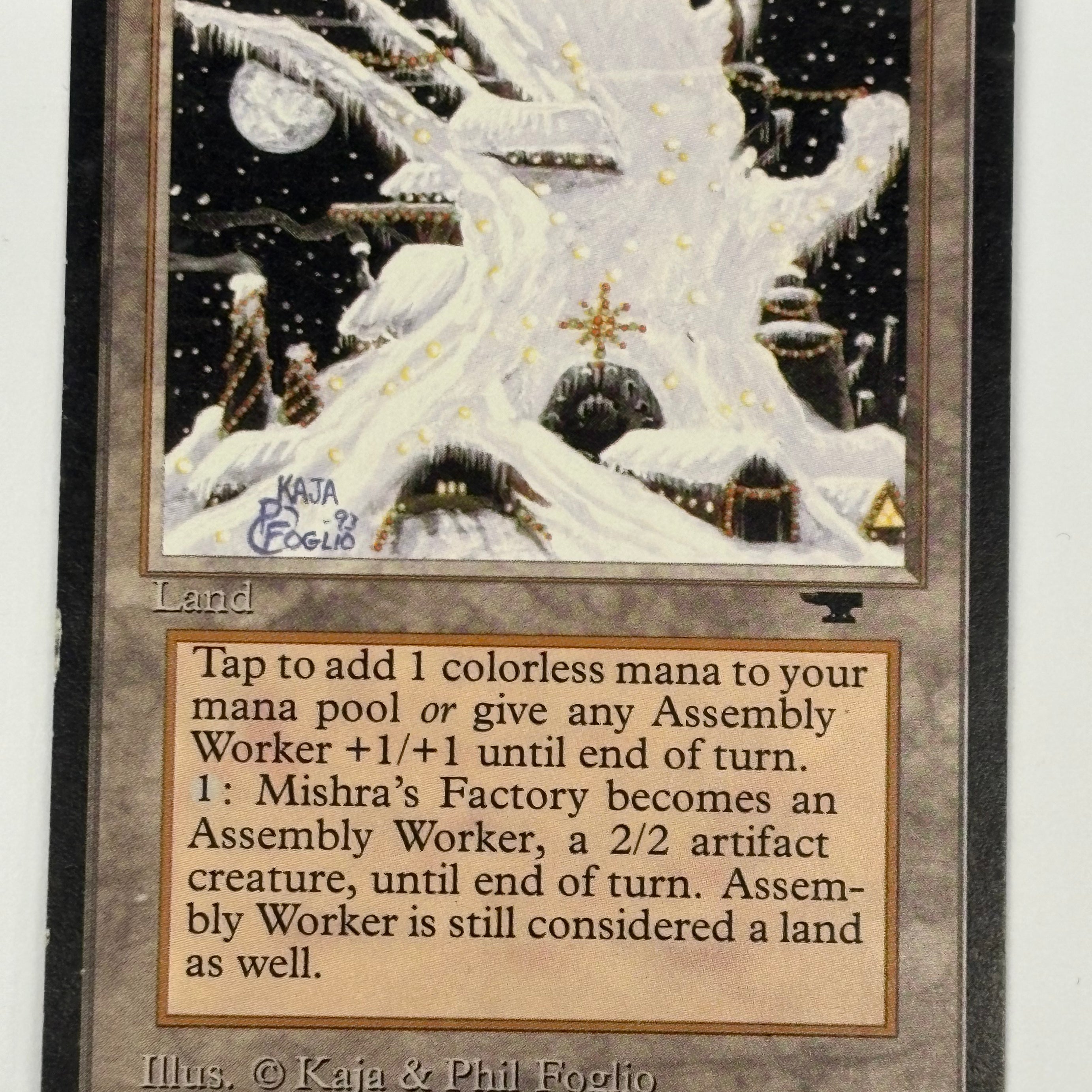 Magic the Gathering TCG - Antiquities Mishra's Factory (Winter) LP