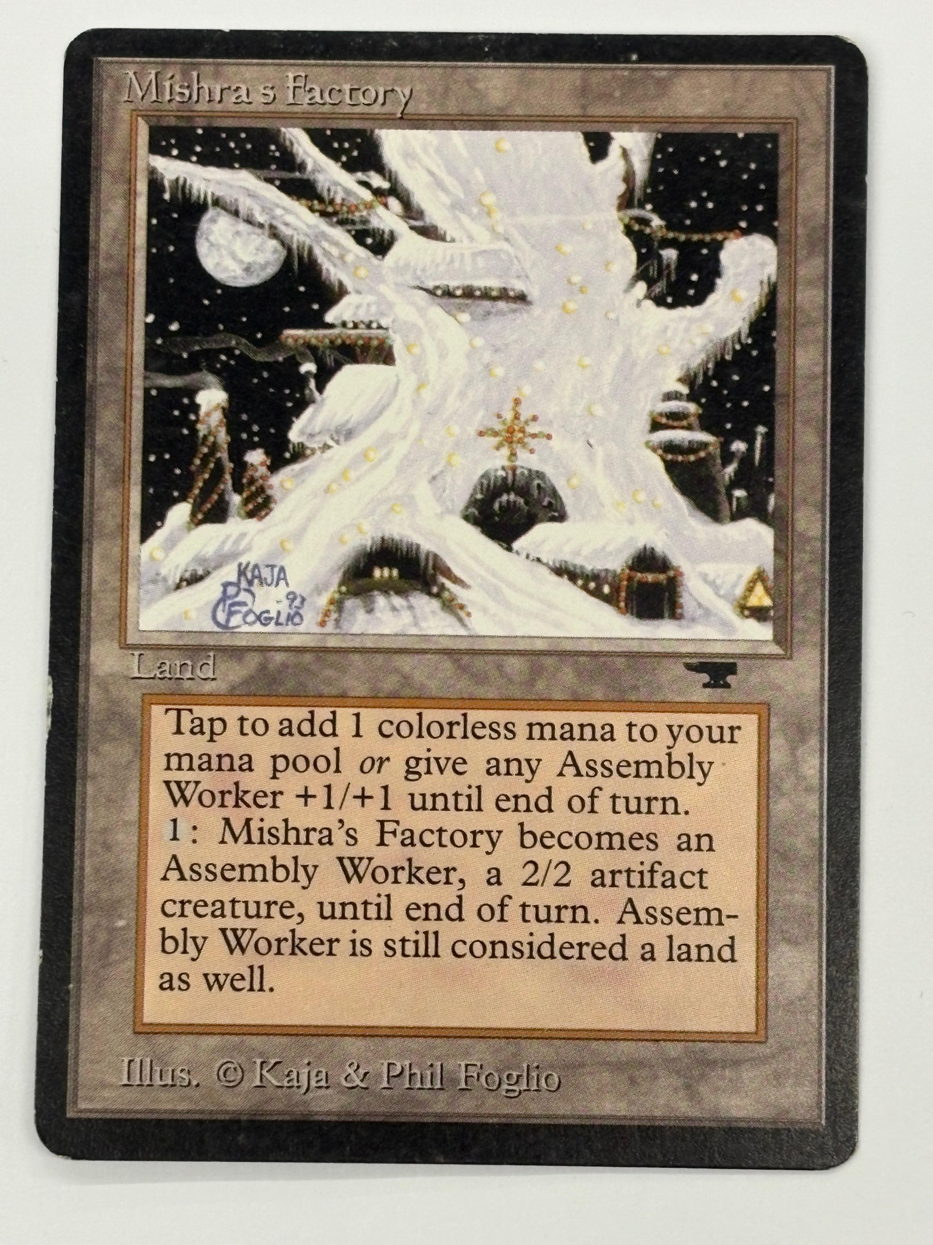 Magic the Gathering TCG - Antiquities Mishra's Factory (Winter) LP
