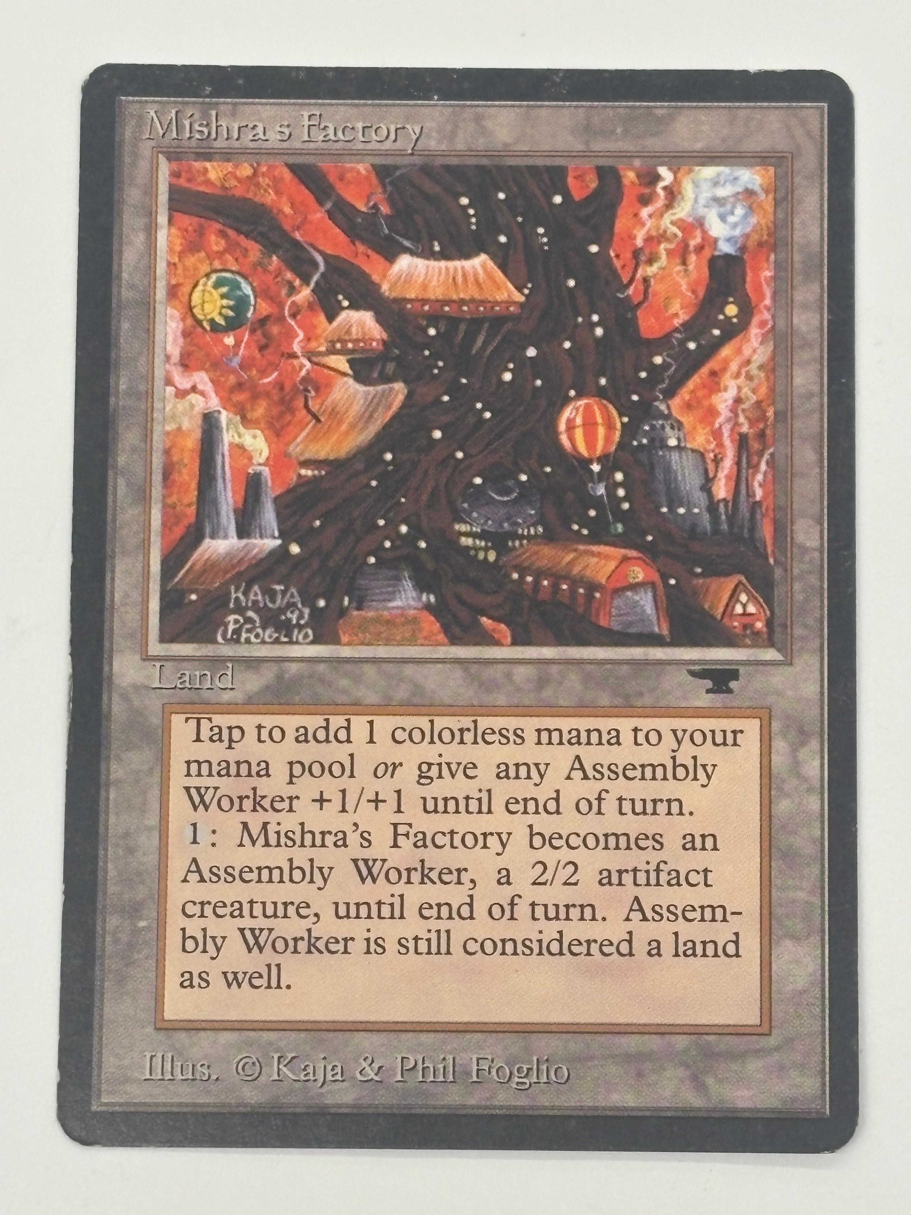 Magic the Gathering TCG - Antiquities Mishra's Factory (Fall) LP