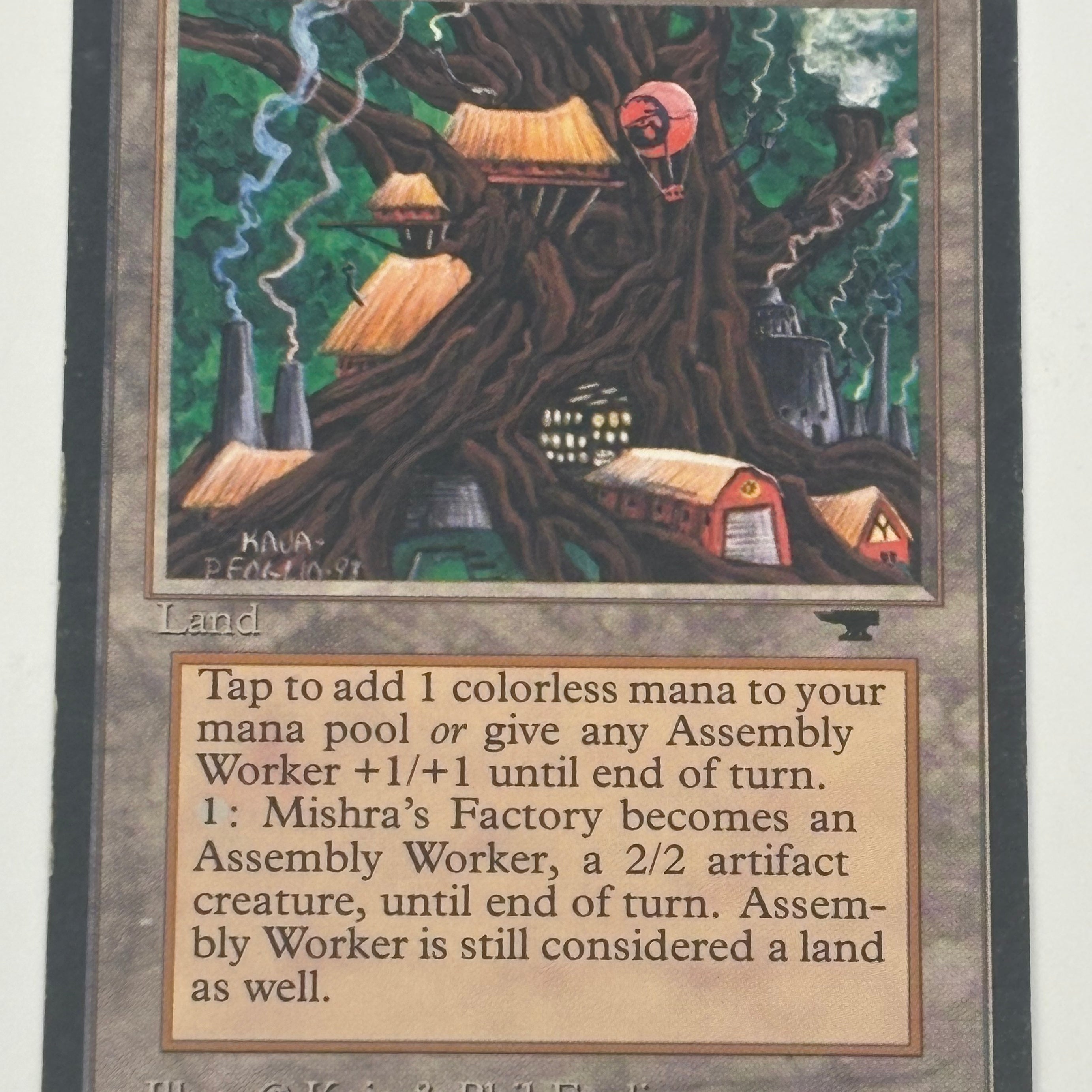 Magic the Gathering TCG - Antiquities Mishra's Factory (Summer) MP