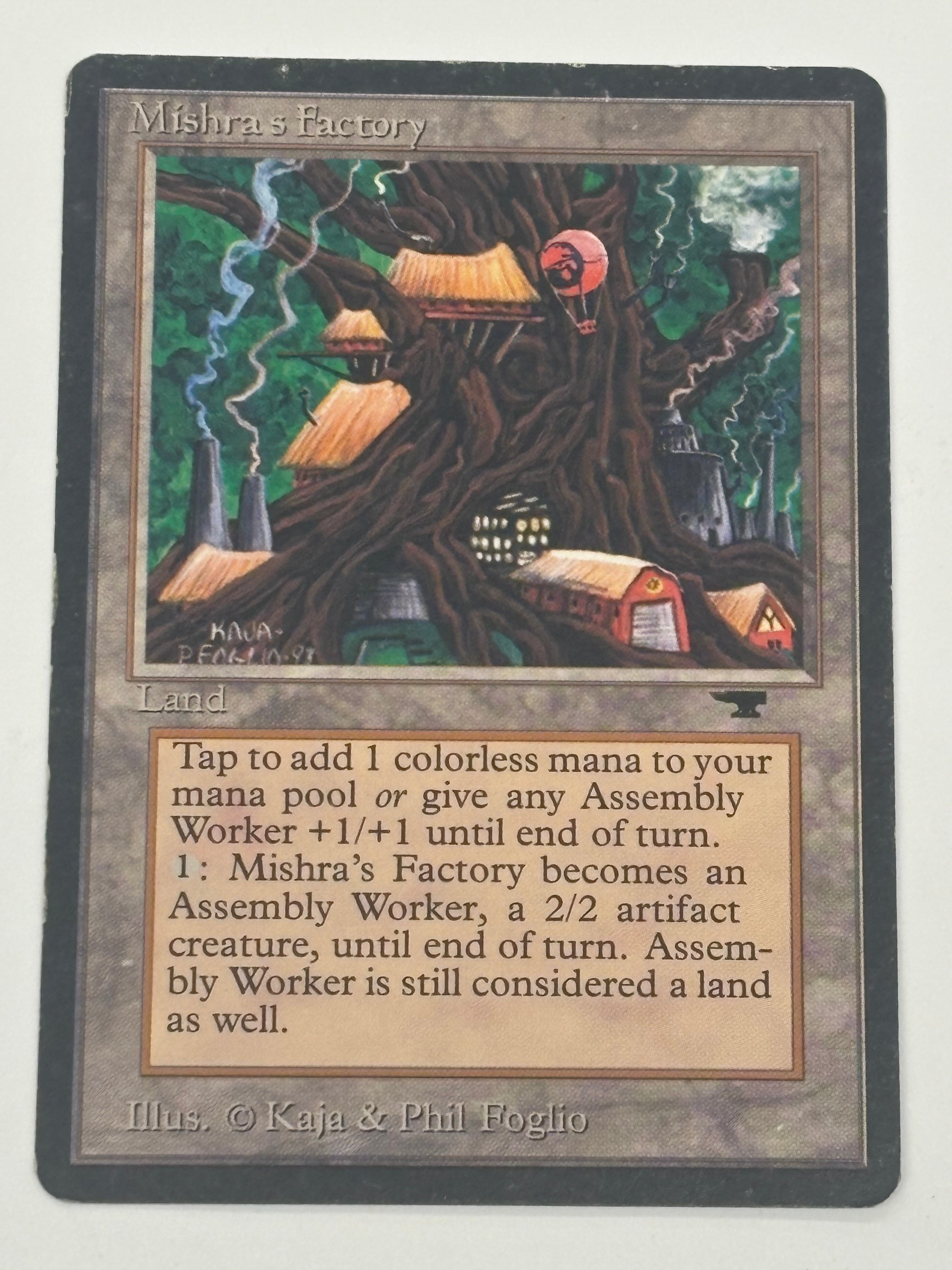 Magic the Gathering TCG - Antiquities Mishra's Factory (Summer) MP