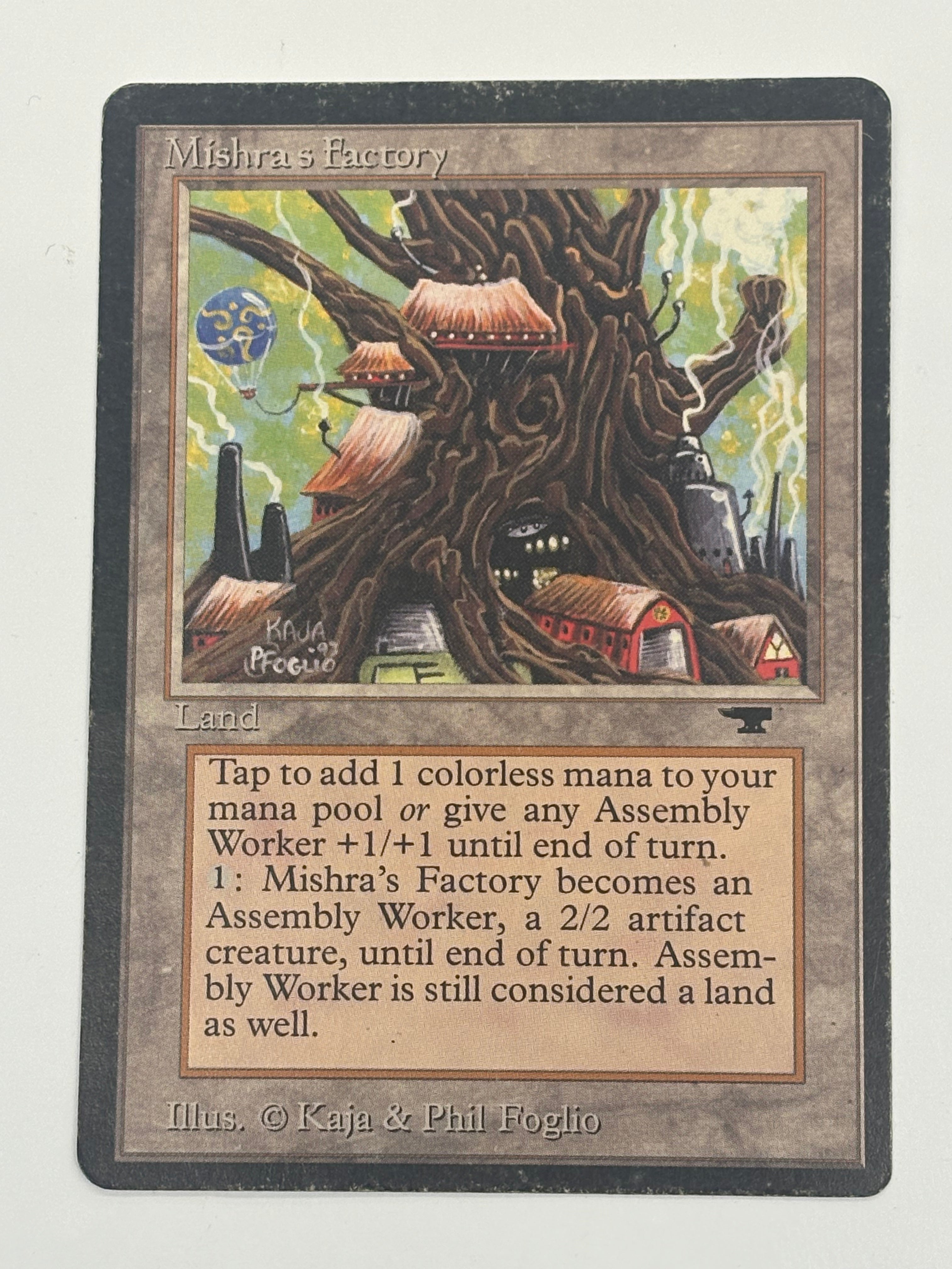 Magic the Gathering TCG - Antiquities Mishra's Factory (Spring) MP