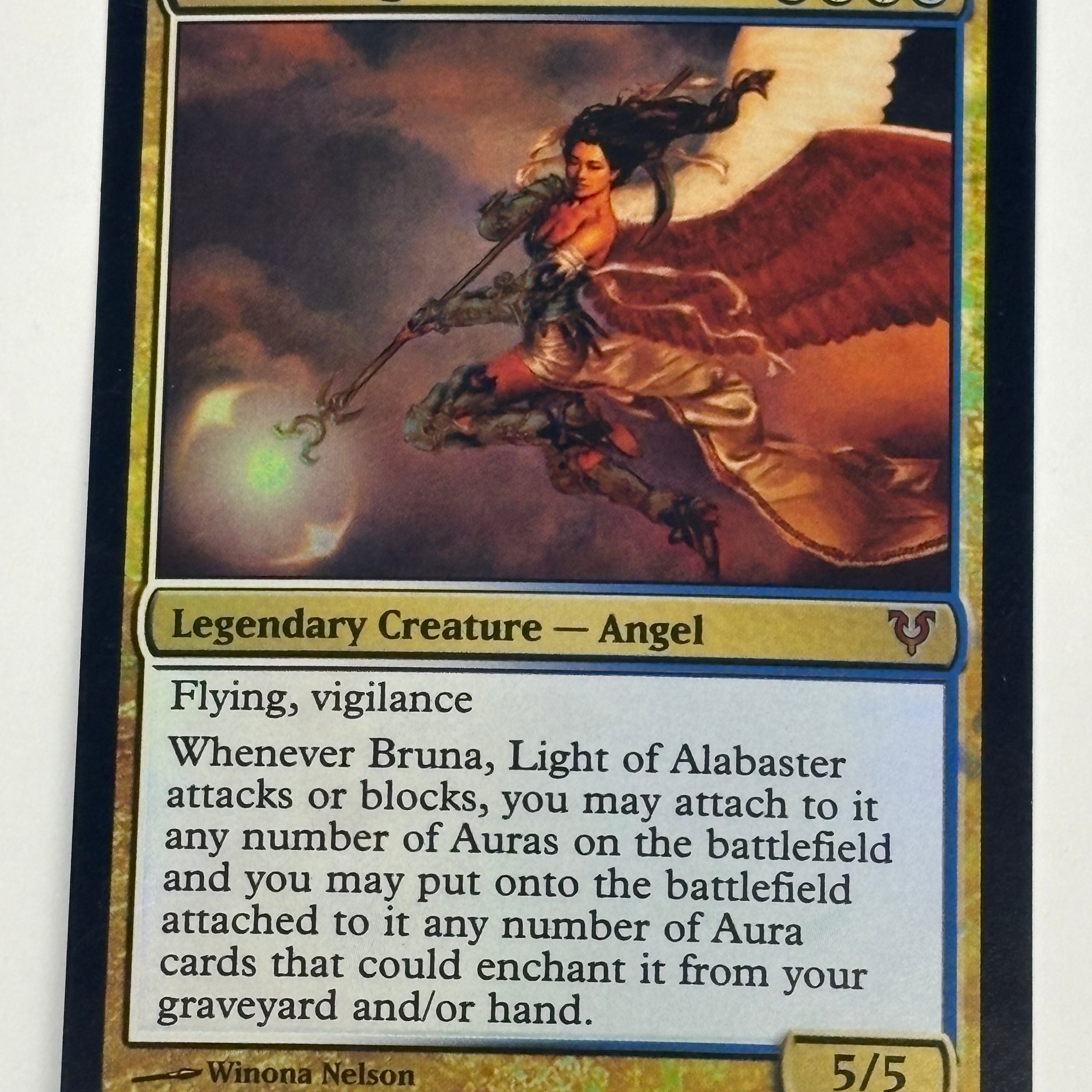 Magic The Gathering TCG - Innistrad Bruna, Light of Alabaster (Foil) 208/244 NM