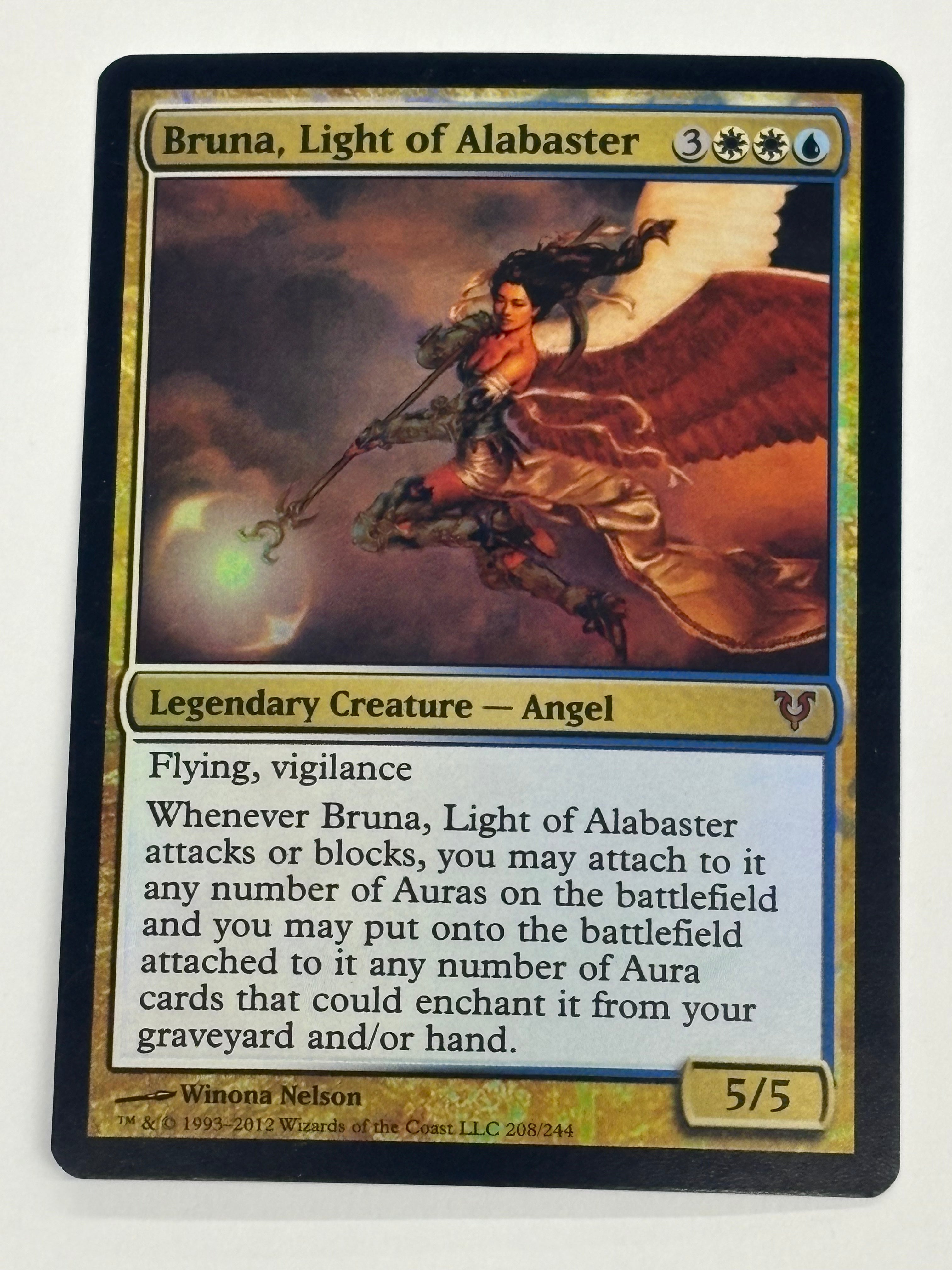 Magic The Gathering TCG - Innistrad Bruna, Light of Alabaster (Foil) 208/244 NM