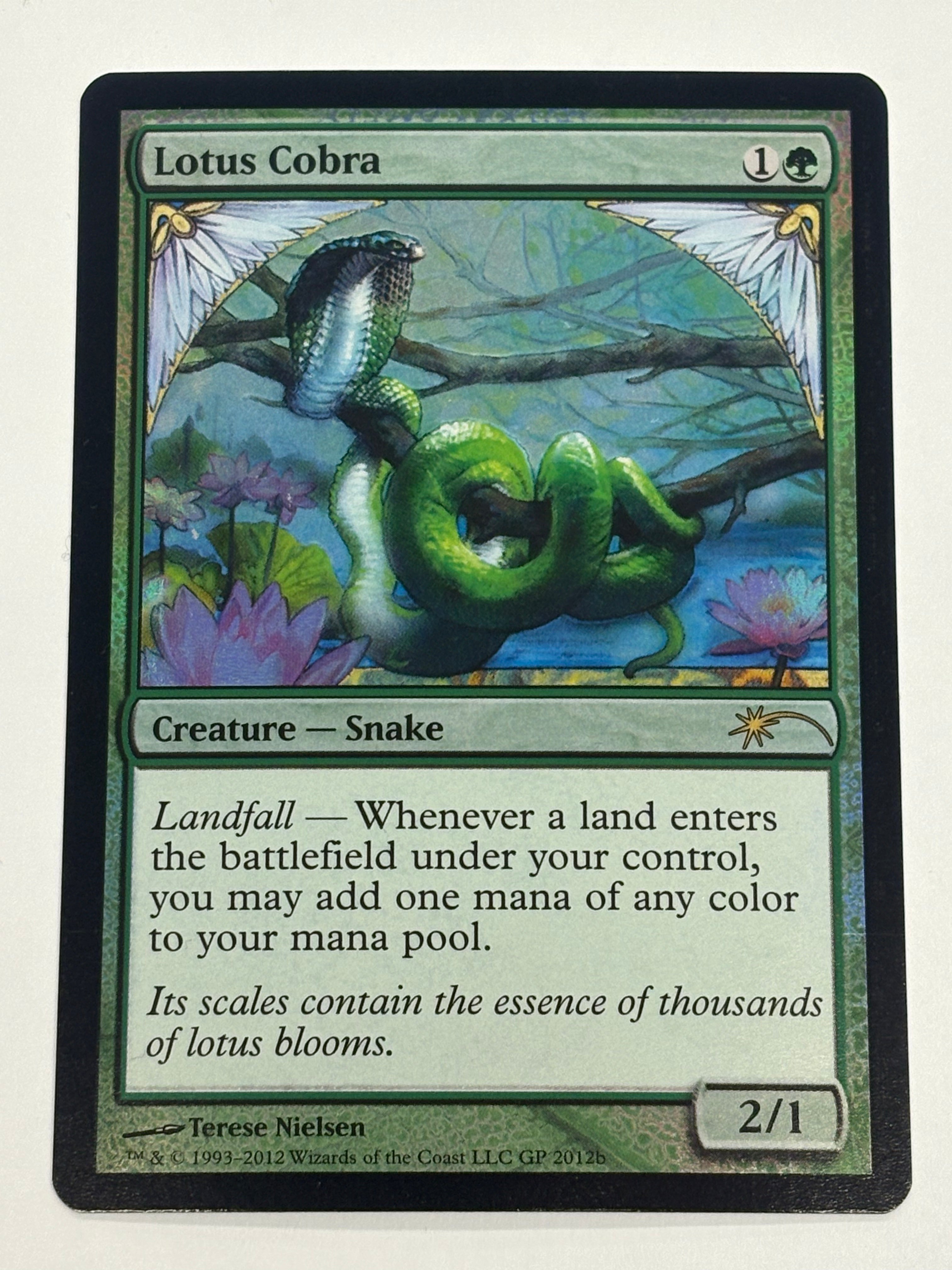 Magic the Gathering TCG - Grand Prix Promos Lotus Cobra (Foil) GP 2012b NM
