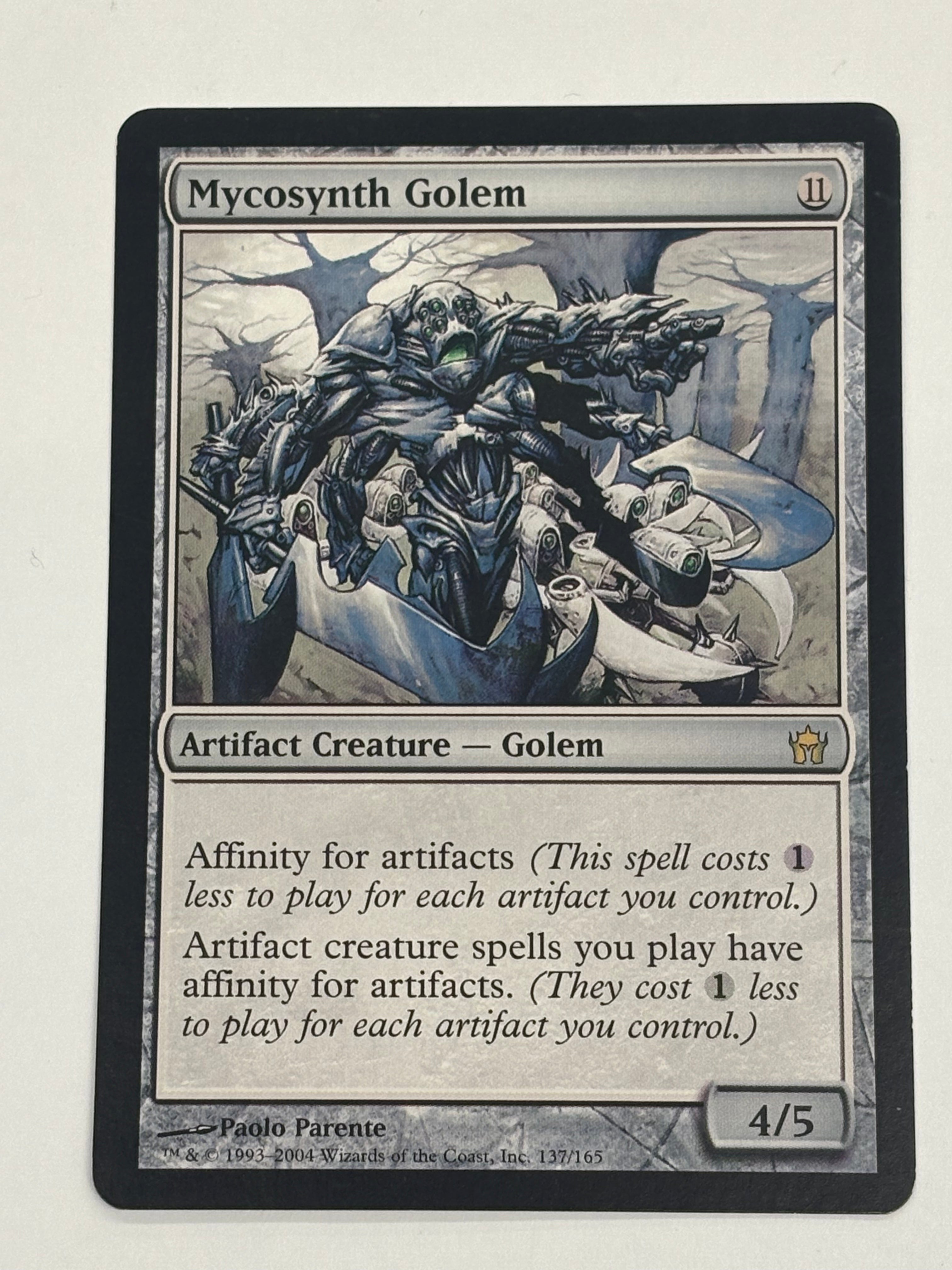 Magic the Gathering TCG - Fifth Dawn Mycosynth Golem 137/165 NM