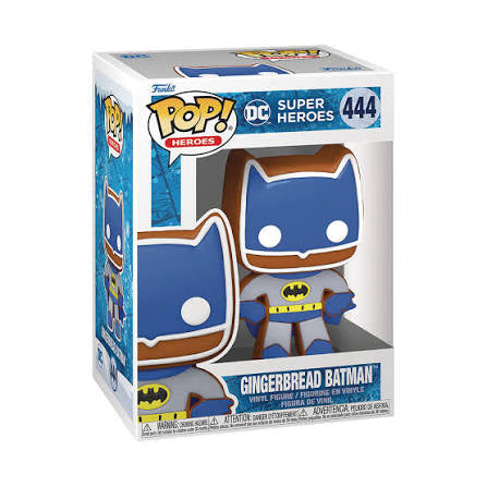 Funko Pop! DC Super Heroes Gingerbread Batman #444