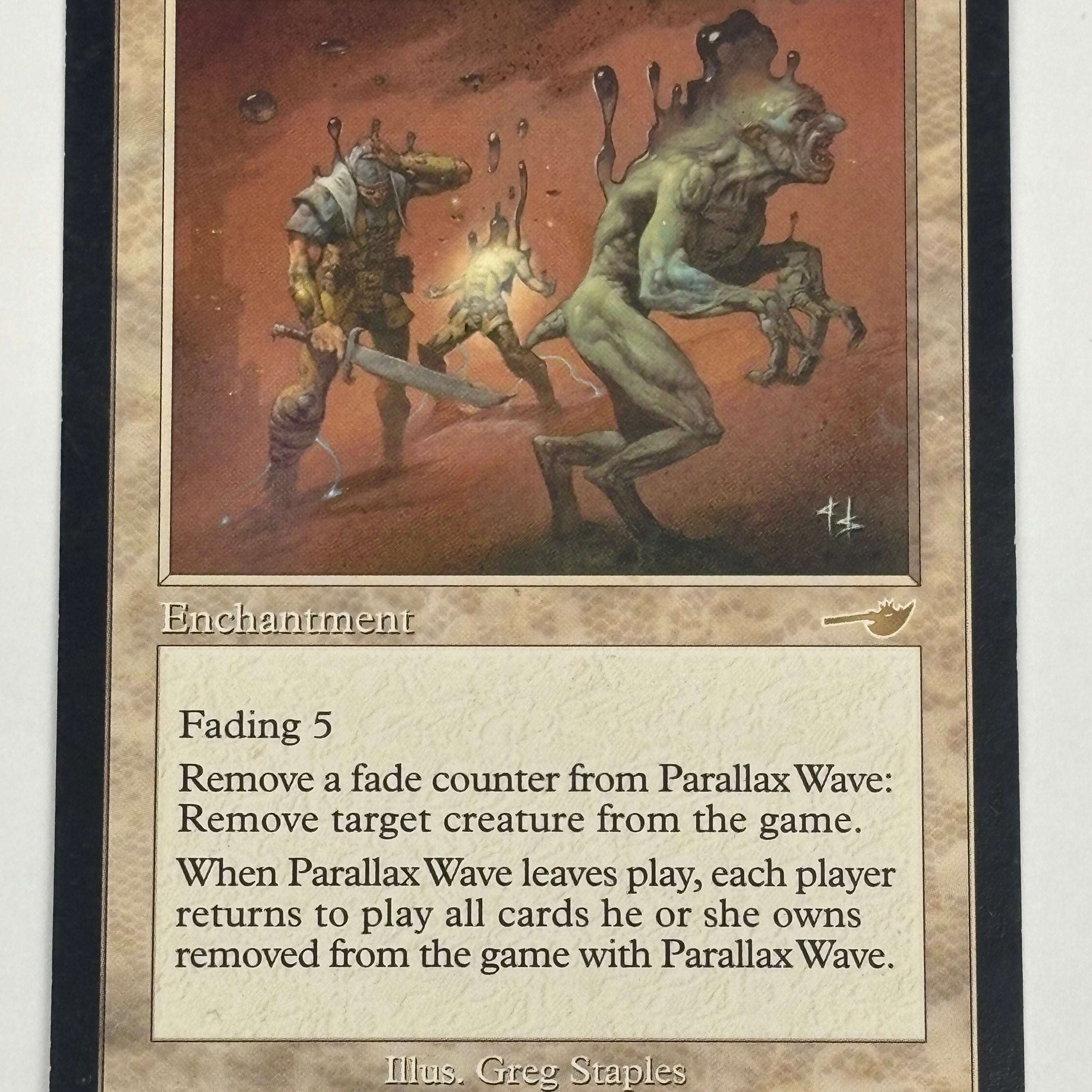 Magic the Gathering TCG - Nemesis Parallax Wave 17/143 NM