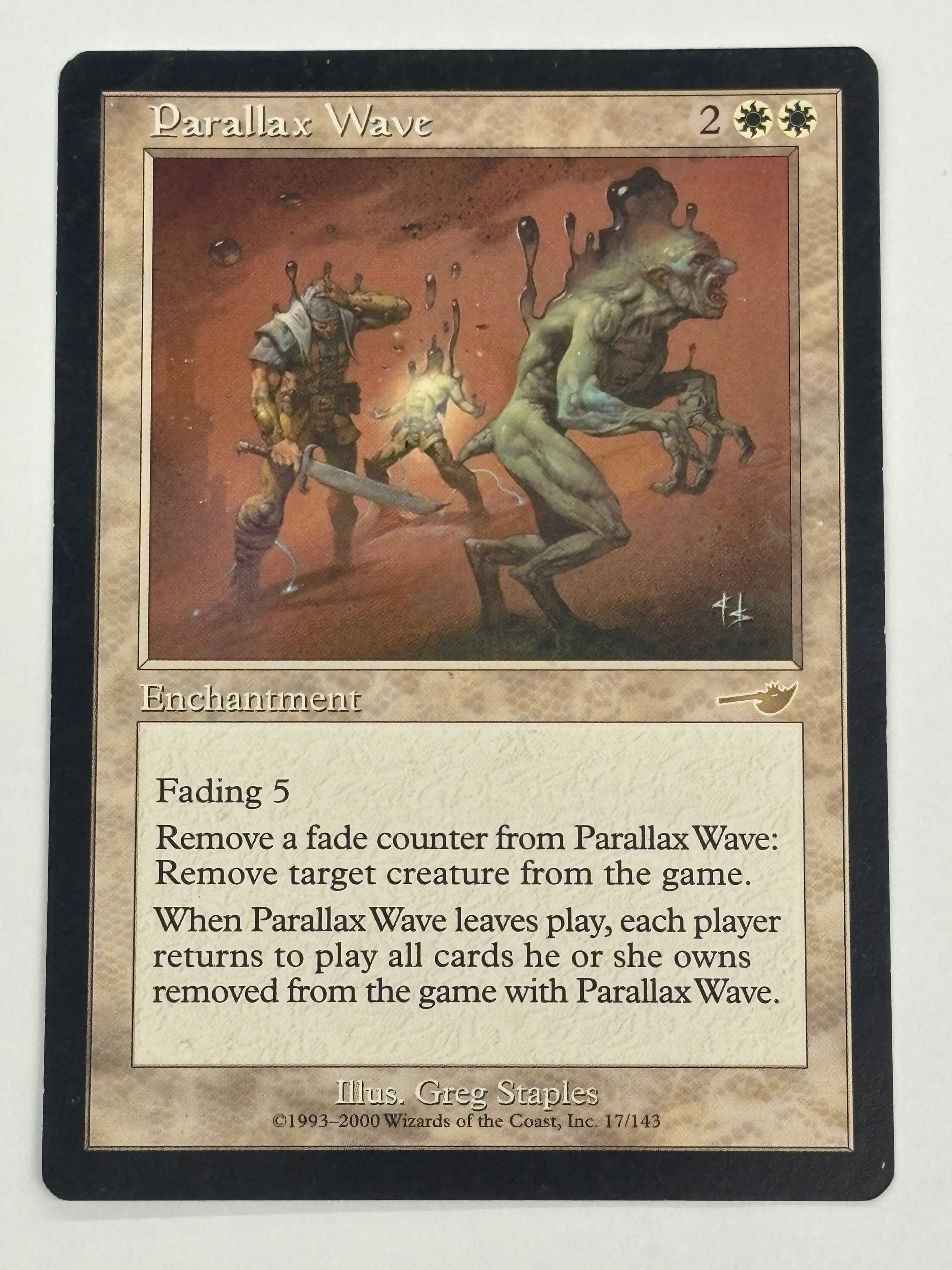 Magic the Gathering TCG - Nemesis Parallax Wave 17/143 NM