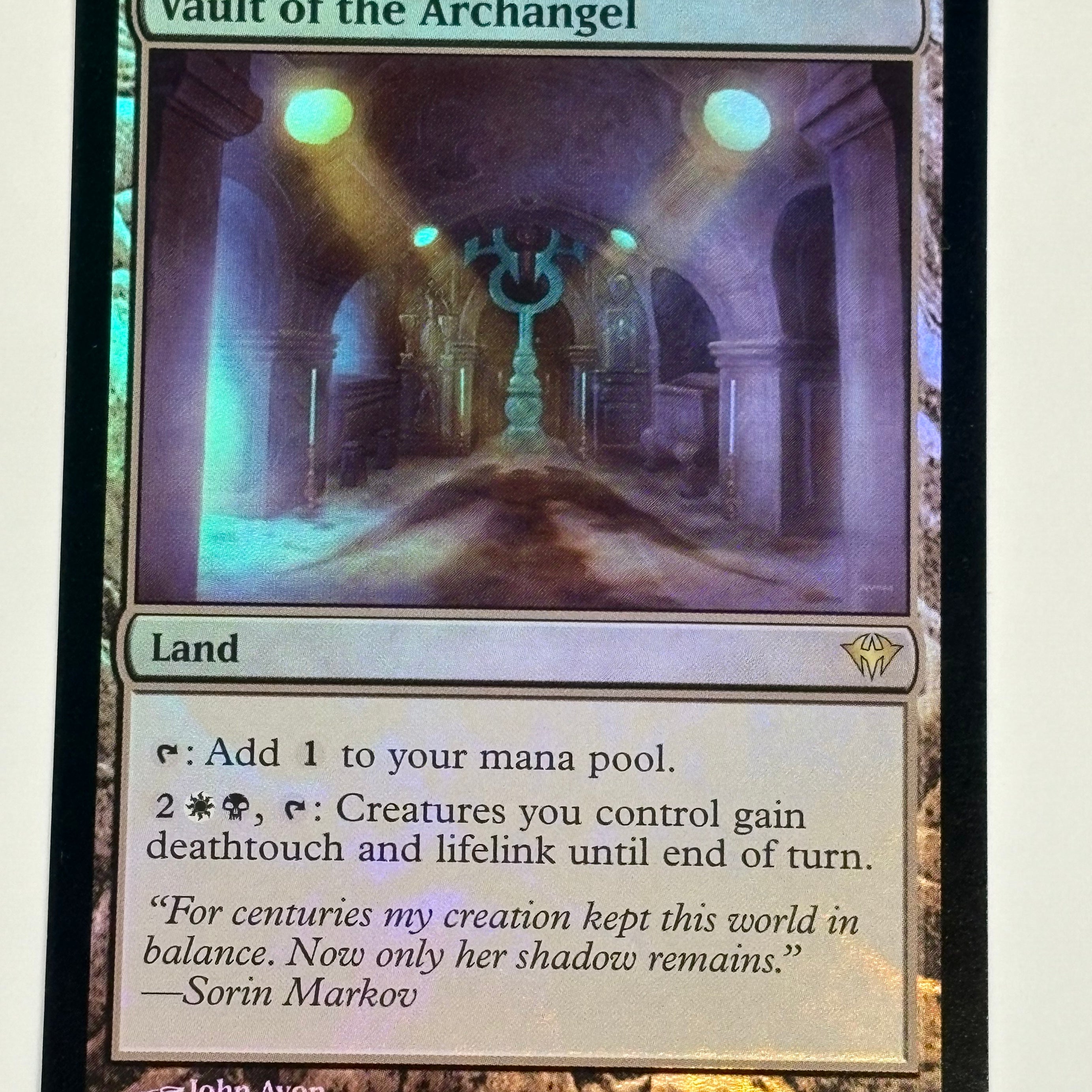 Magic the Gathering TCG - Dark Ascension Vault of the Archangel 158/158 (Foil) NM